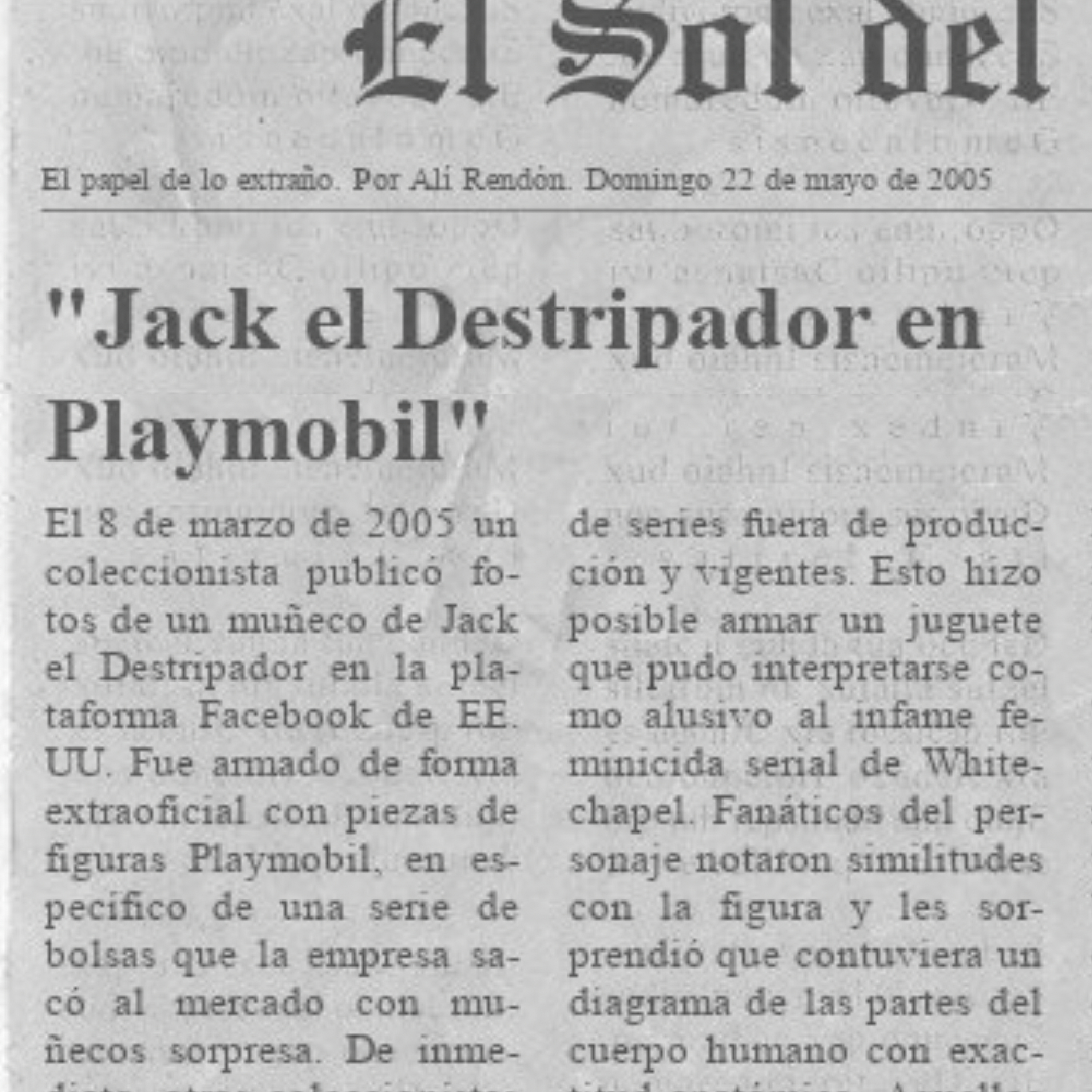 Portada de El Papel de lo Extraño