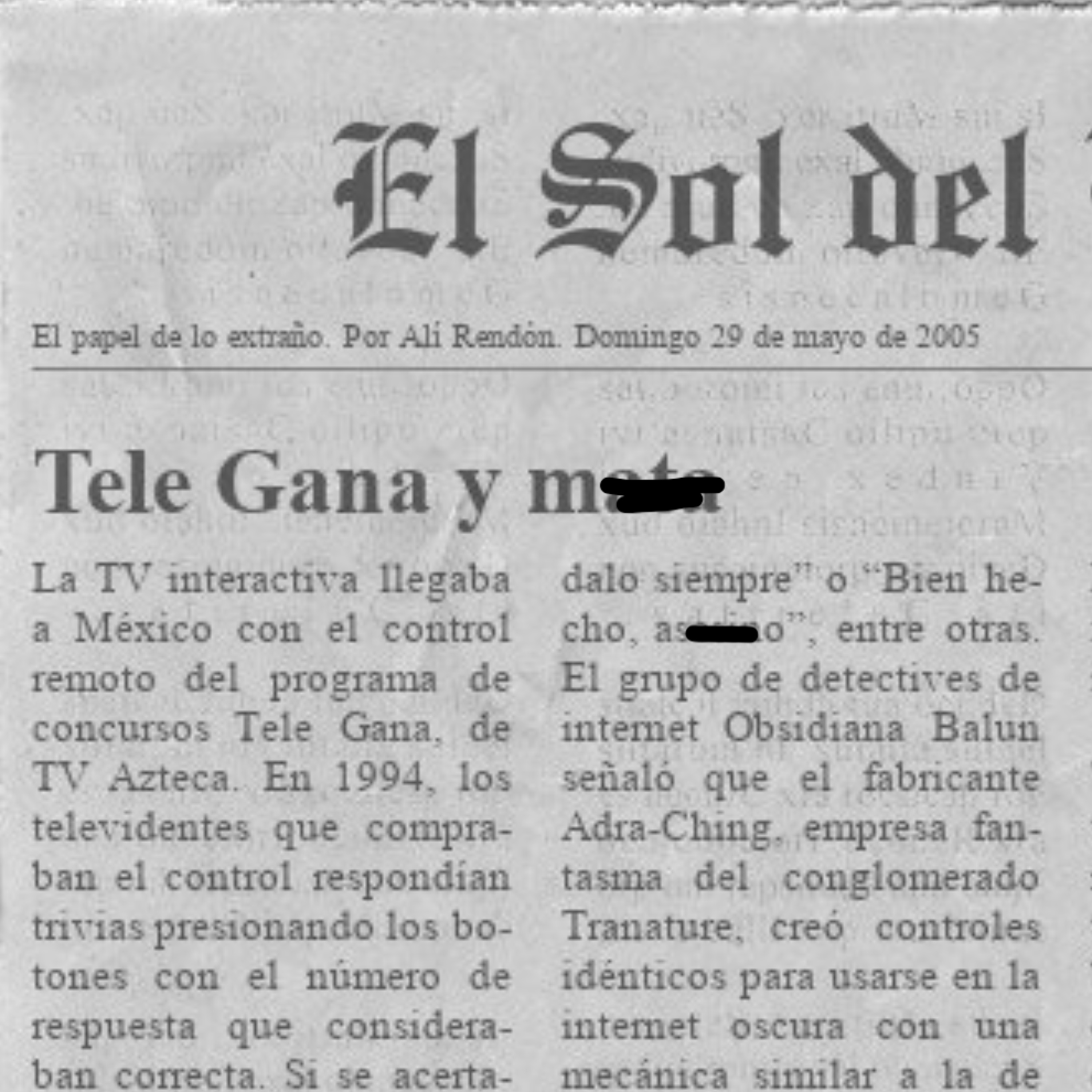 Portada de El Papel de lo Extraño