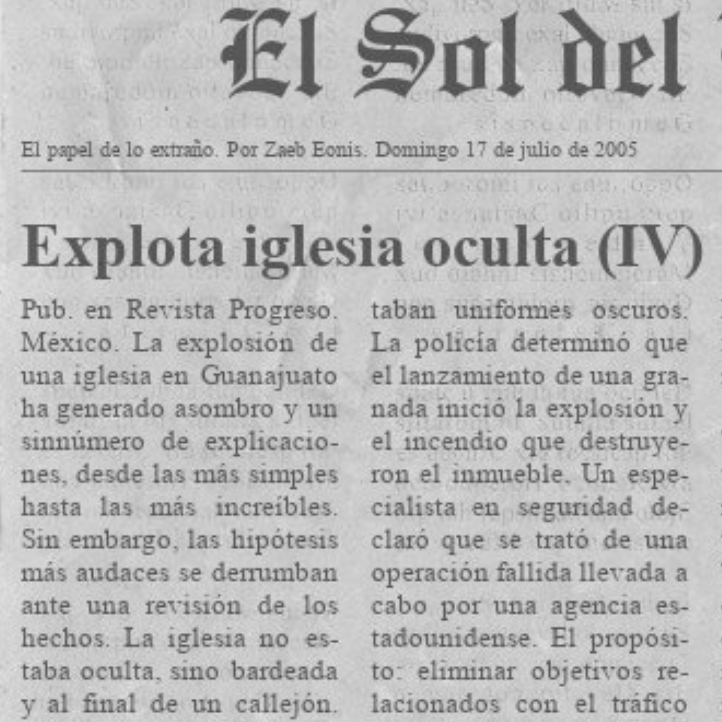 Portada de El Papel de lo Extraño