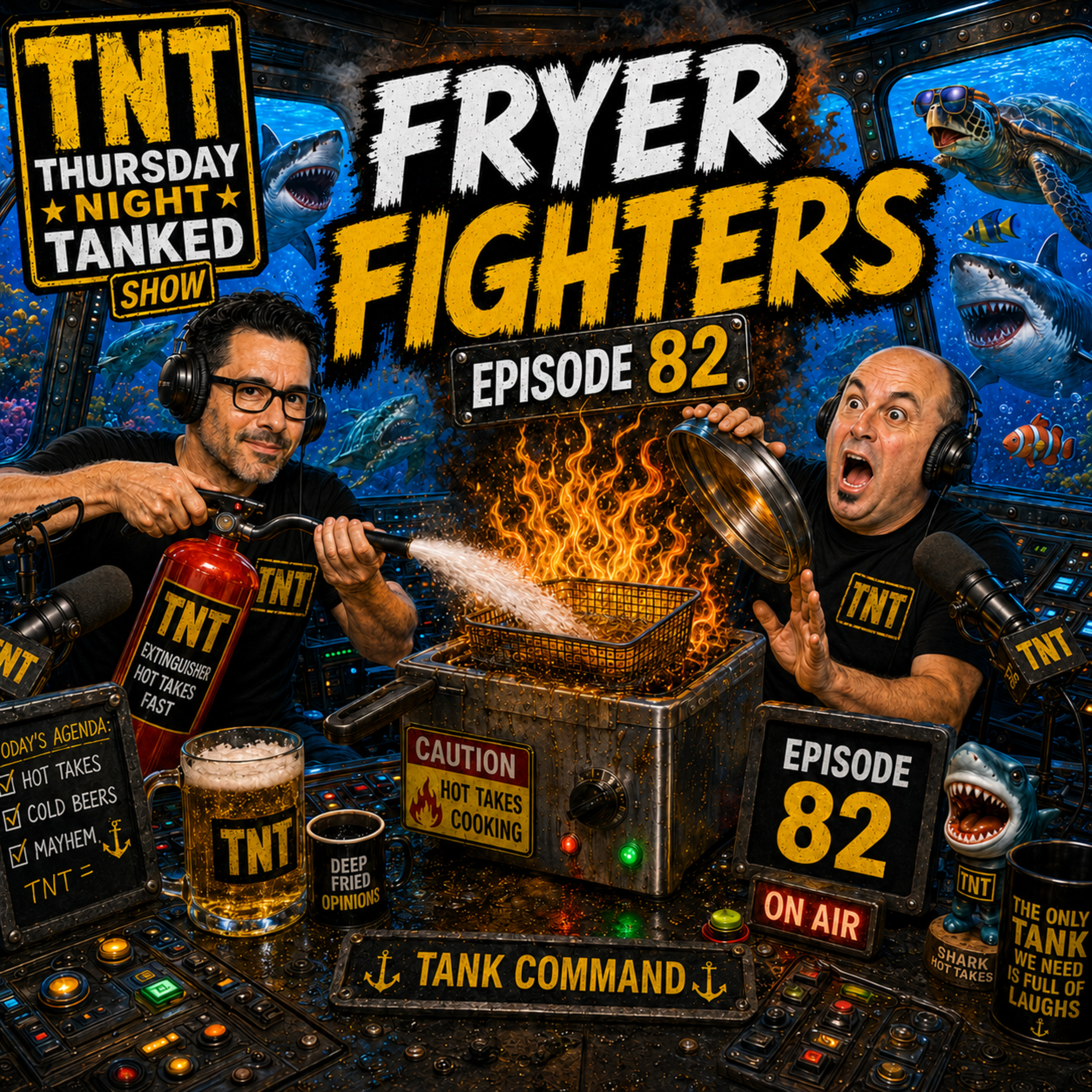 The Thursday Night Tanked Show (Fryer Fighters, Episode 82) episode artwork