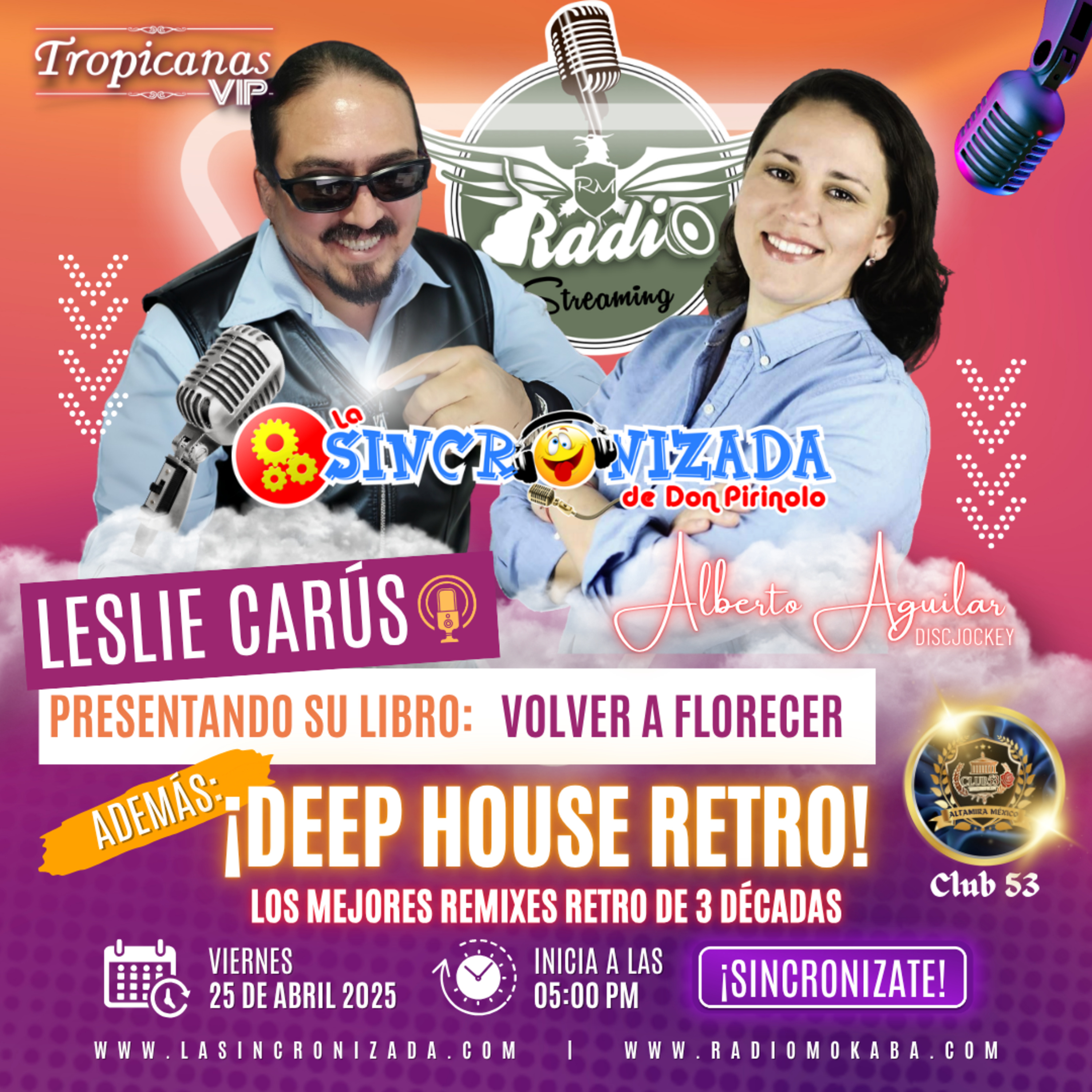 Deep House Retro 2025 Parte 1 - Con Leslie Caruz episode artwork