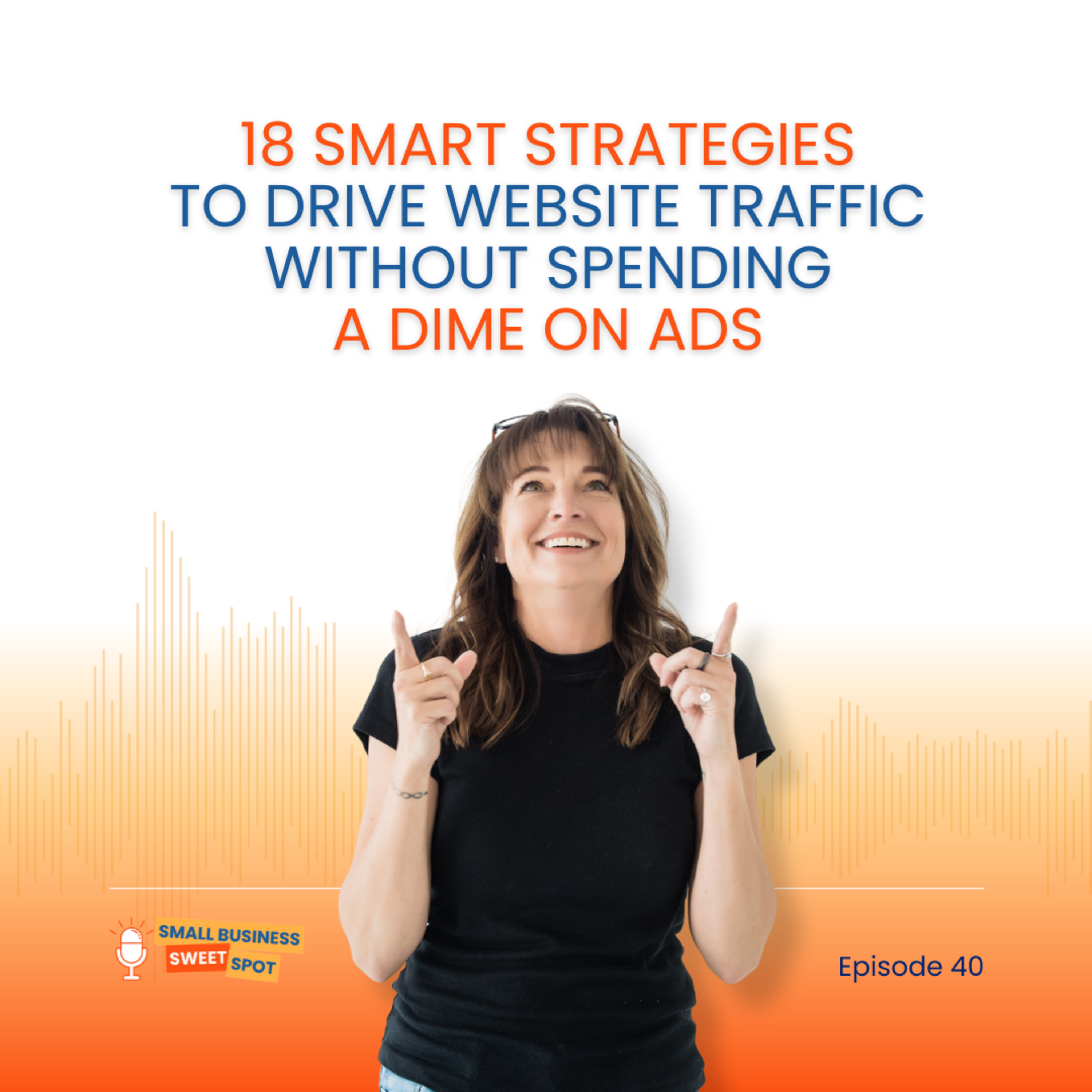 18 Smart Strategies to Drive Website Traffic Without Spending a Dime on Ads (EP40) episode artwork