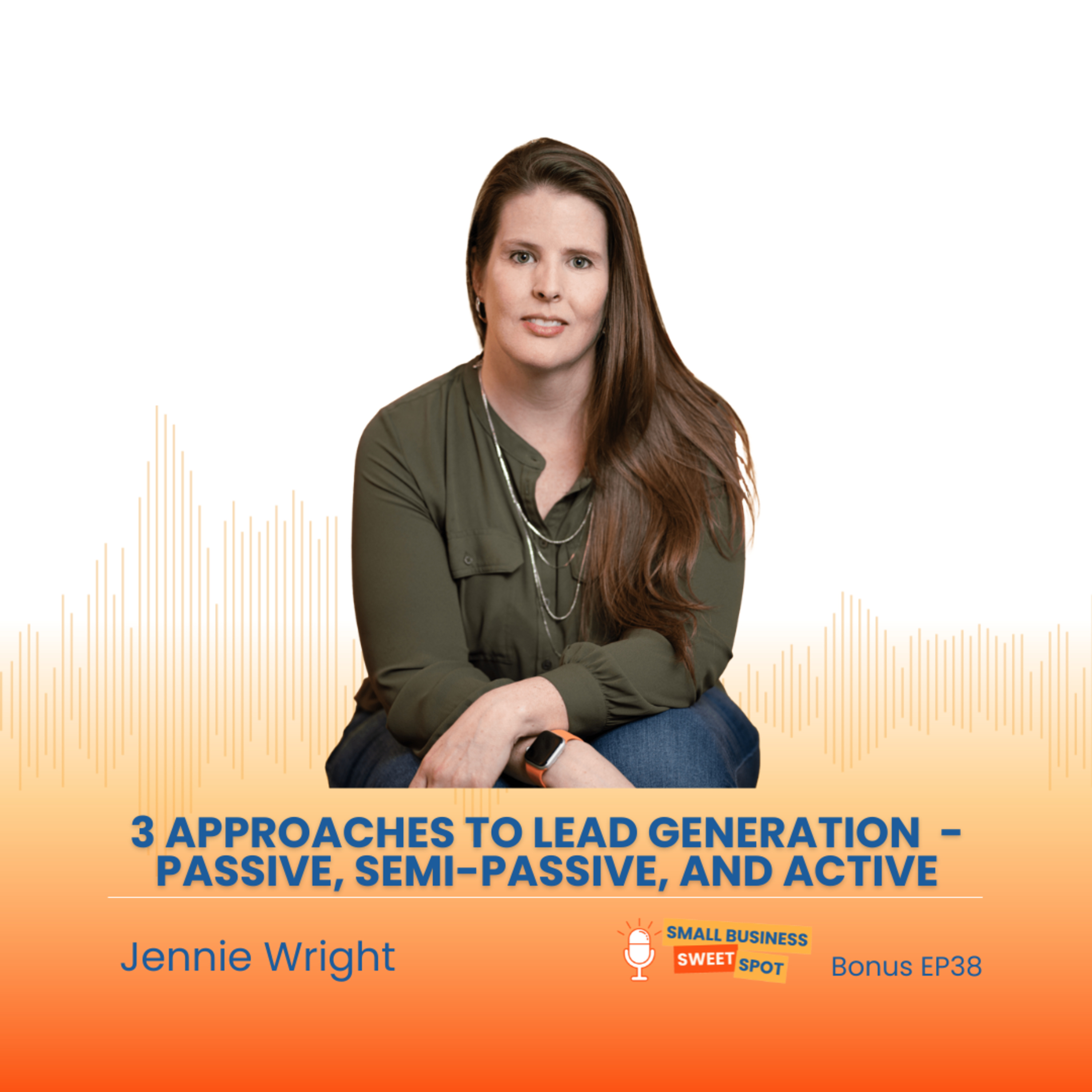 3 Approaches to Lead Generation - Passive, Semi-Passive, and Active (Bonus EP38) episode artwork
