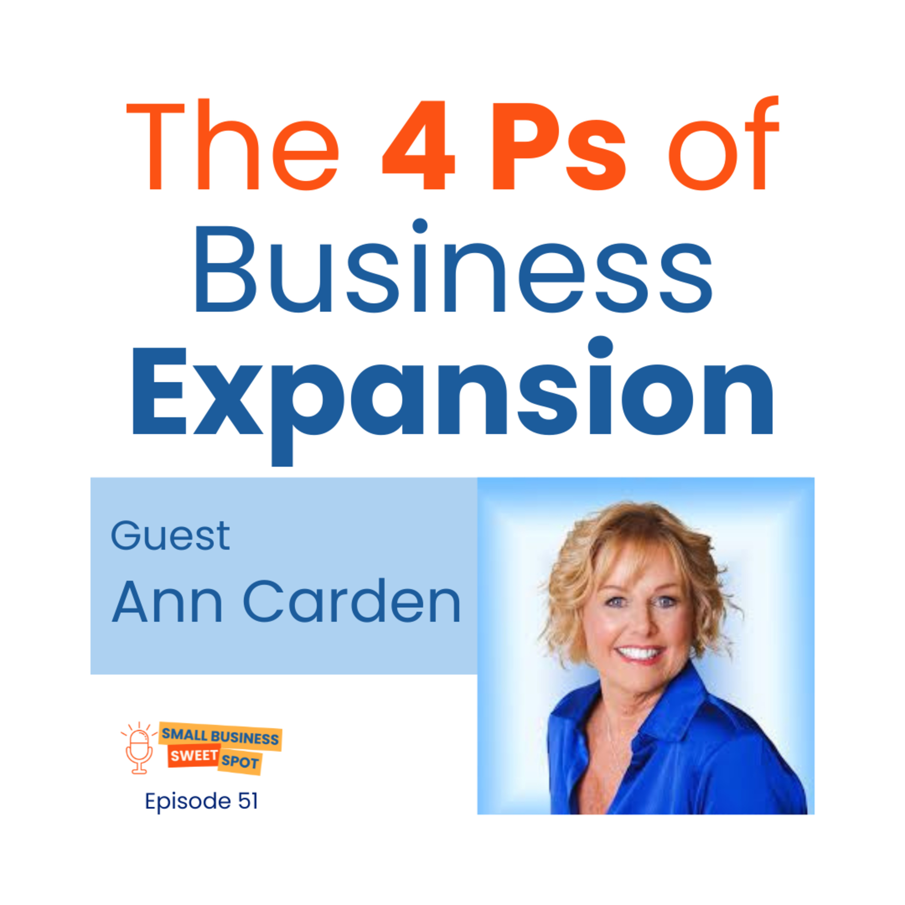 The Four Ps of Business Expansion (Bonus EP51) episode artwork