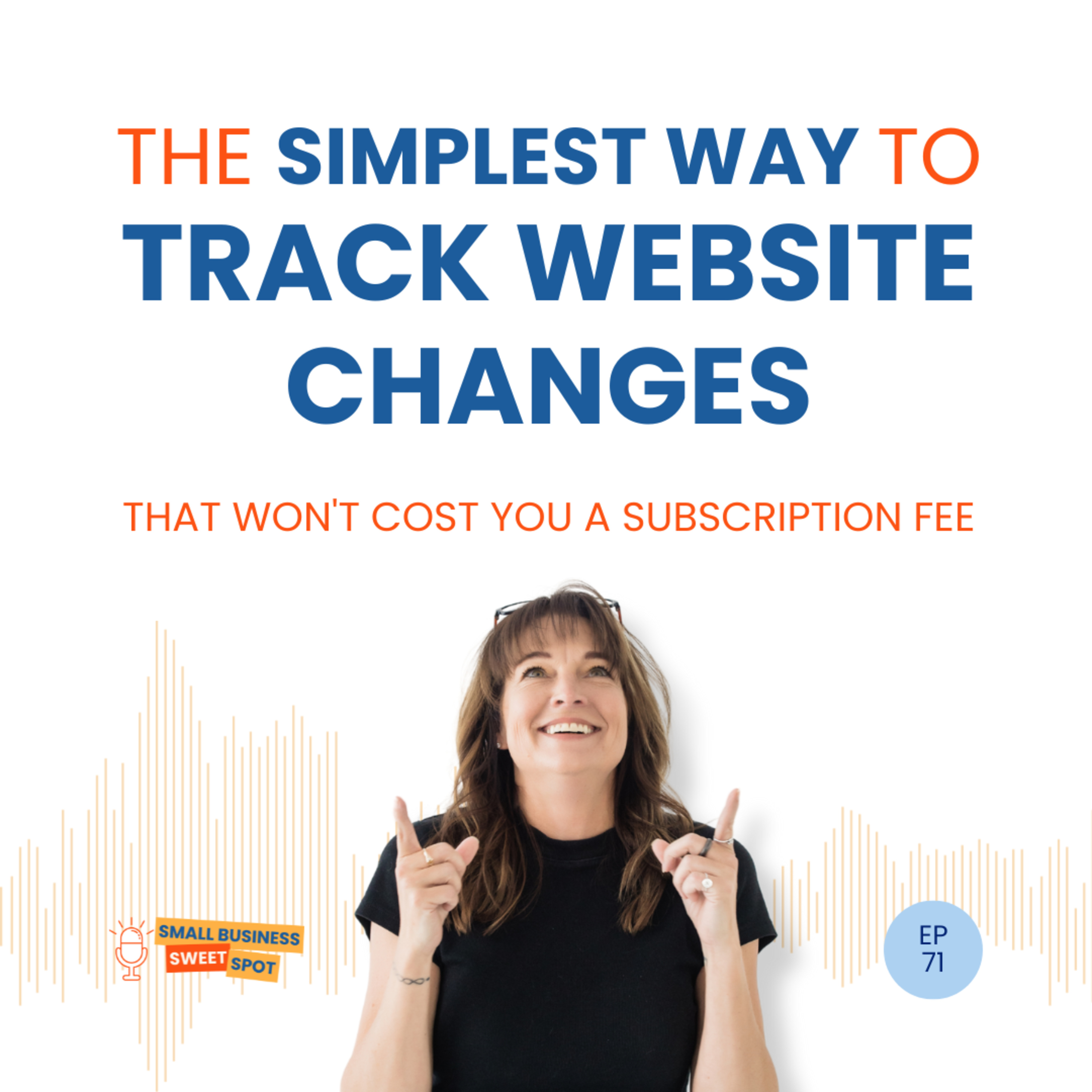 The Simplest Way to Track Website Changes That Won't Cost You a Subscription Fee (EP71) episode artwork