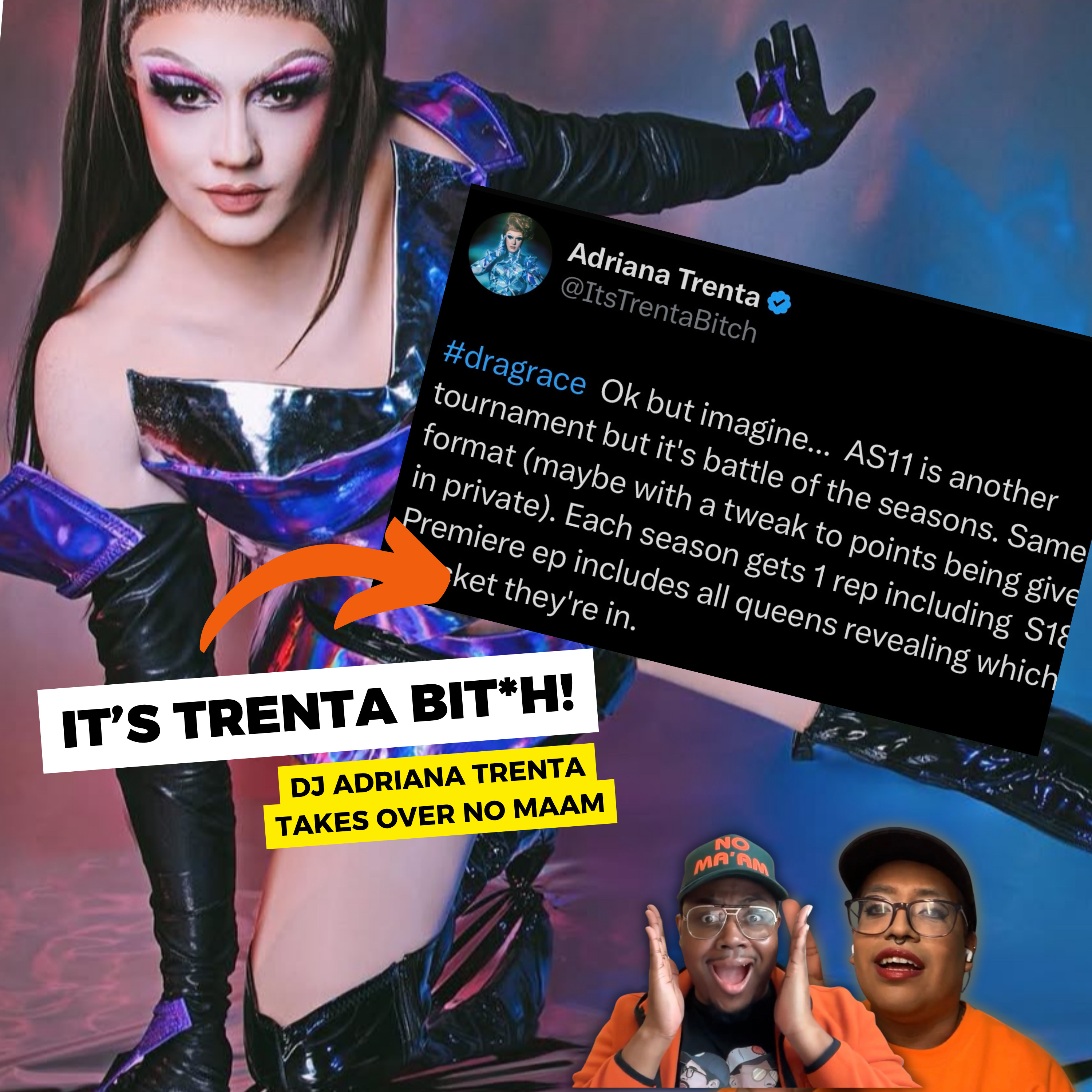 It’s Trenta, B*tch! DJ Adriana Trenta Takes Over NO MAAM