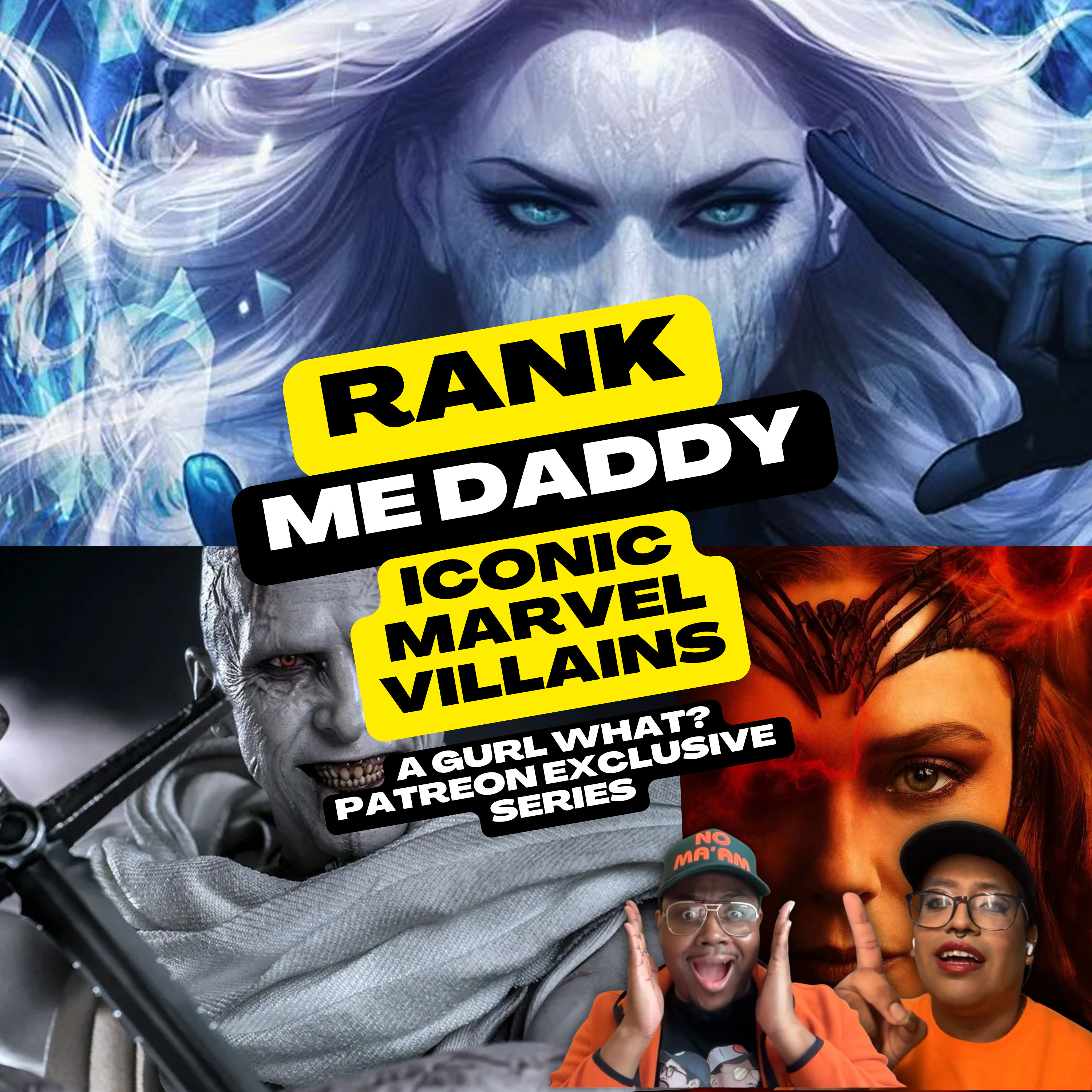 Rank Me Daddy: Iconic Marvel Villains