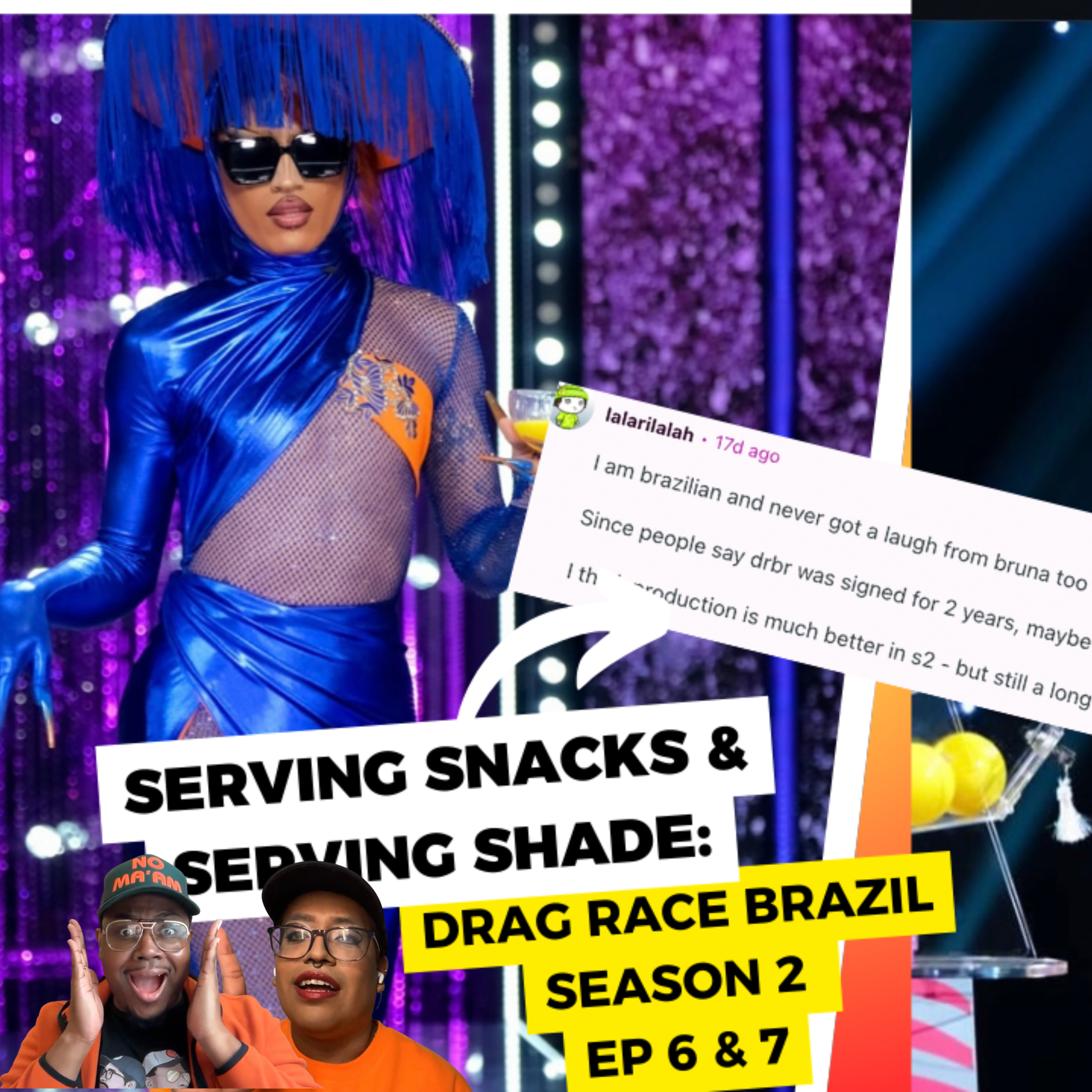 Serving Snacks and Serving Shade: Drag Race Brazil s2 ep. 6&7 recap