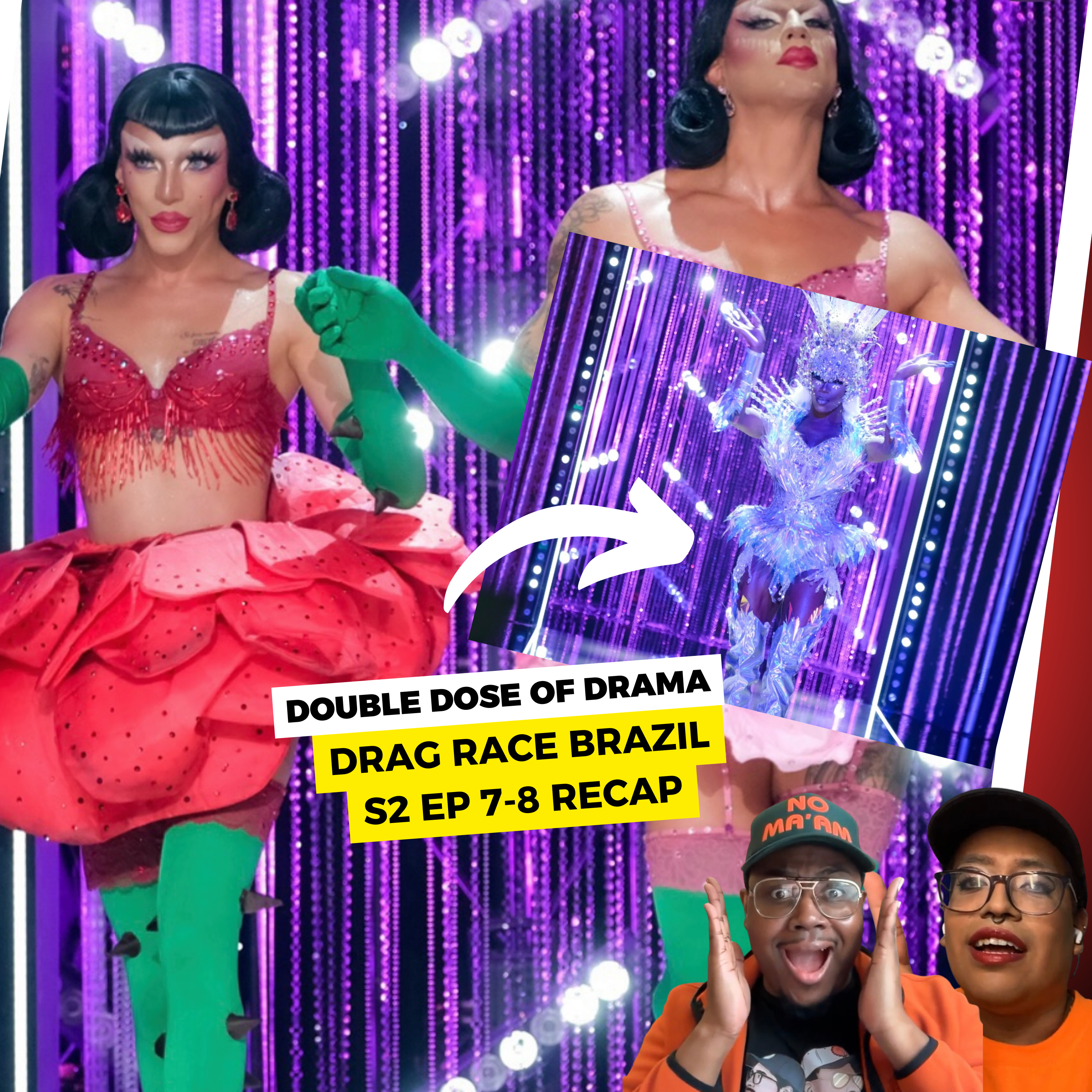 Double Dose of Drama: Drag Race Brazil s2 episode 7-8 recap