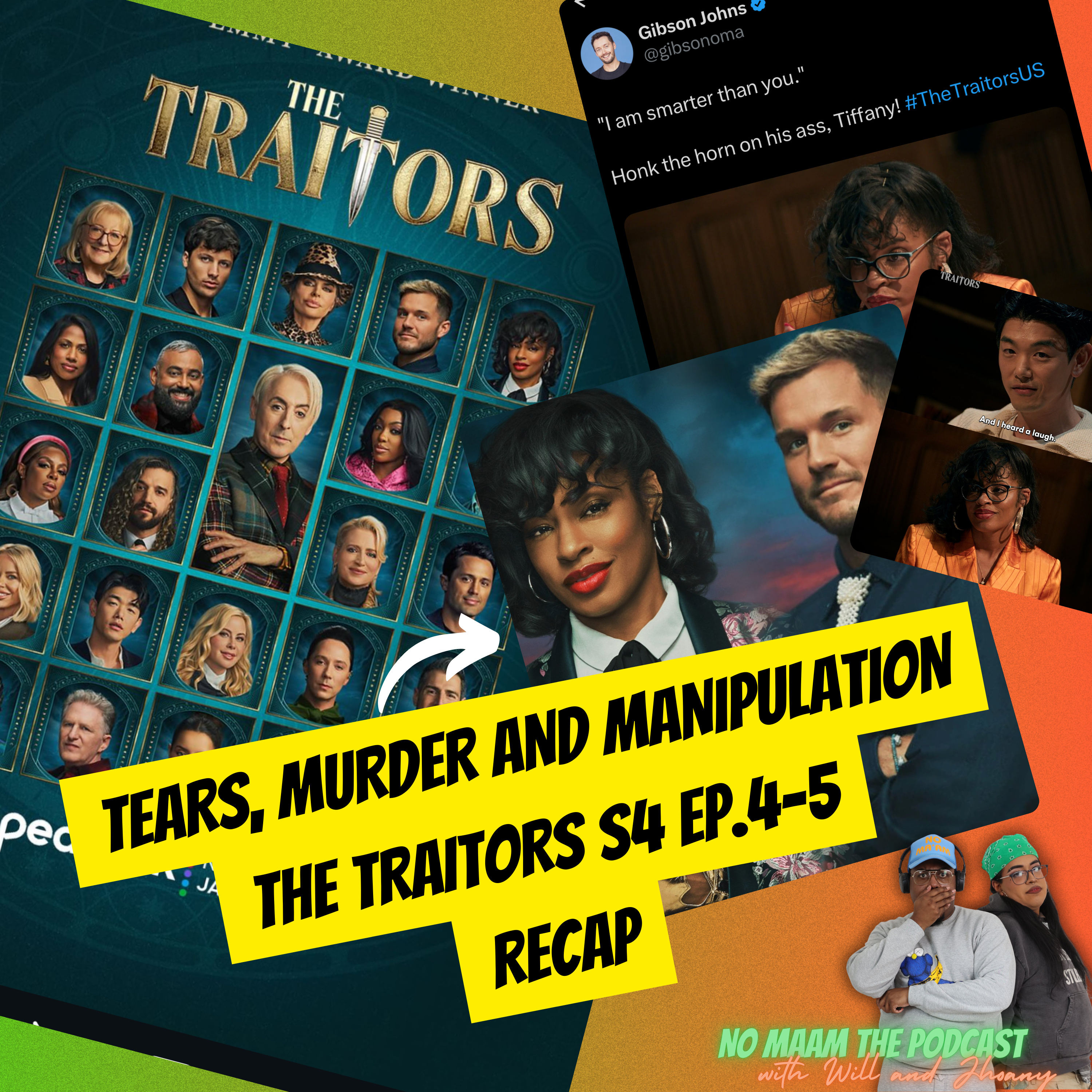 Tears, Murder and Manipulation: The Traitors s4 ep. 4-5 recap episode artwork