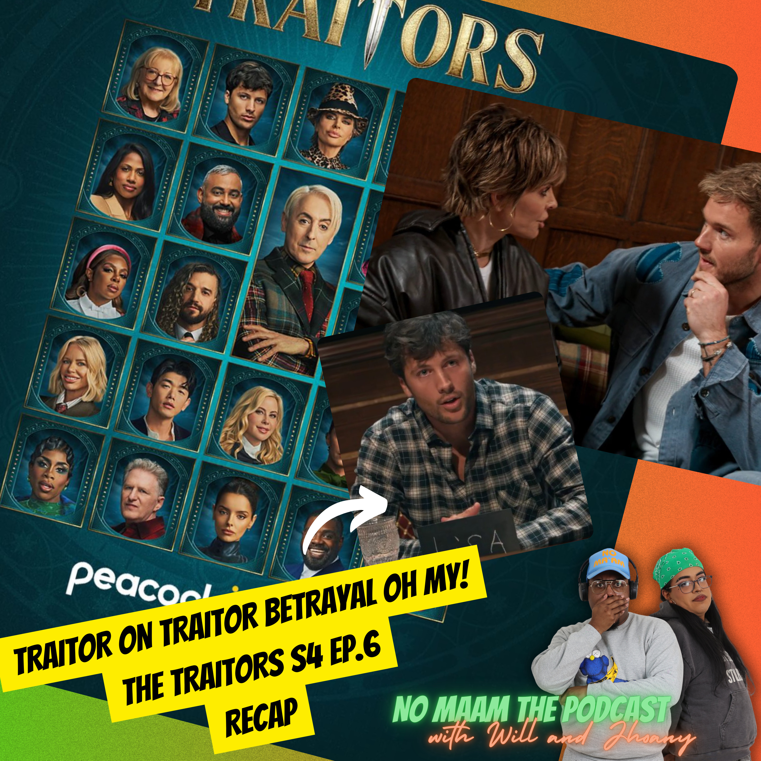 Traitor on Traitor Betrayal... Oh My!!: Traitors s4 ep.6 recap episode artwork
