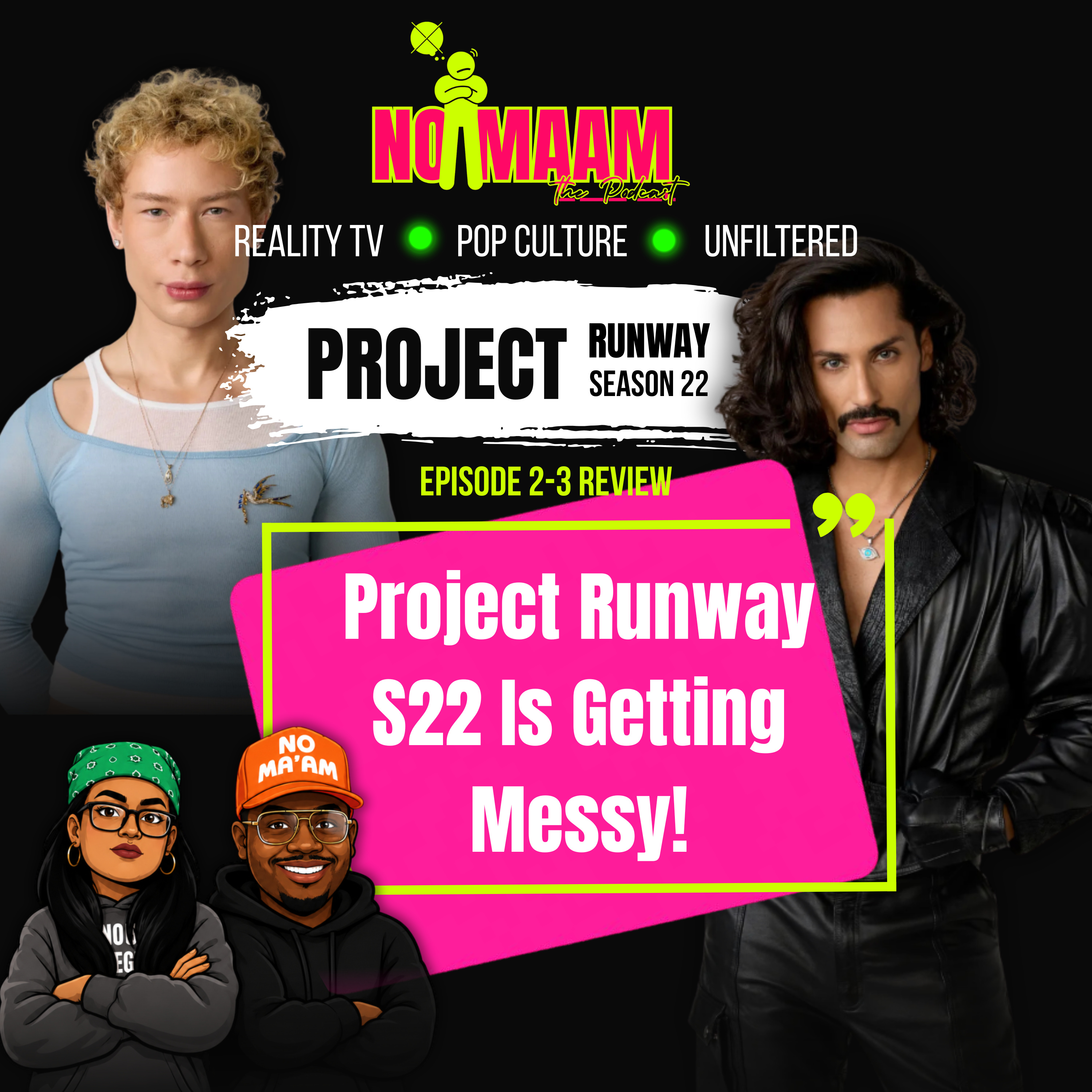 Project Runway S22 Is Getting Messy! 👀 Law Roach Backlash, Designer Drama & Joseph McRae Takes Over episode artwork