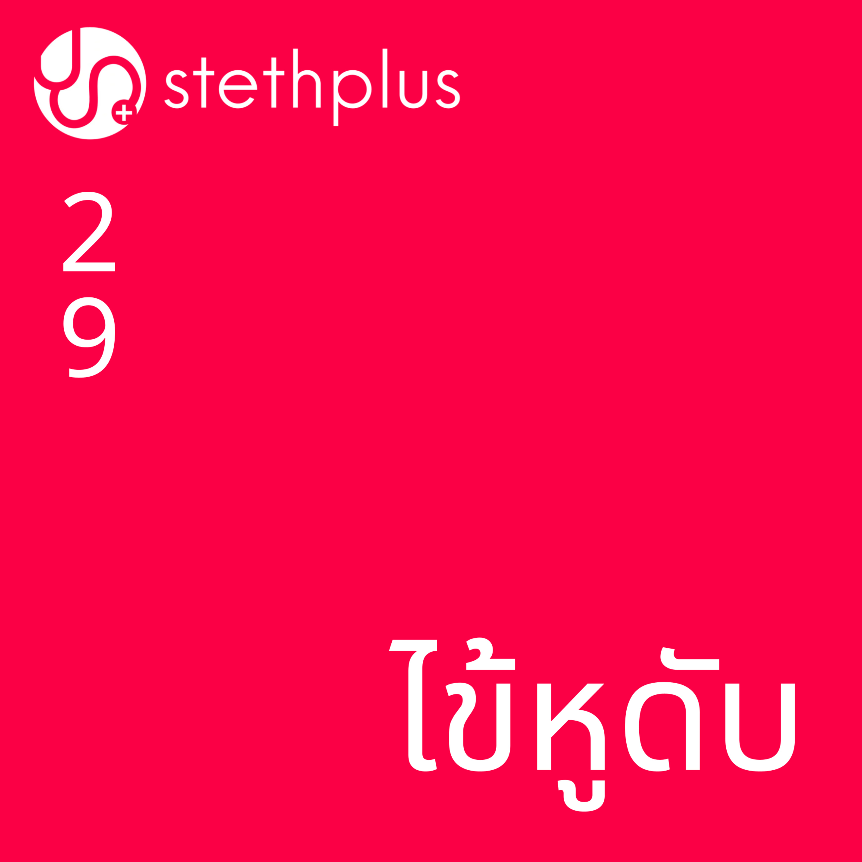 stethplus ep 29 - ไข้หูดับ episode artwork