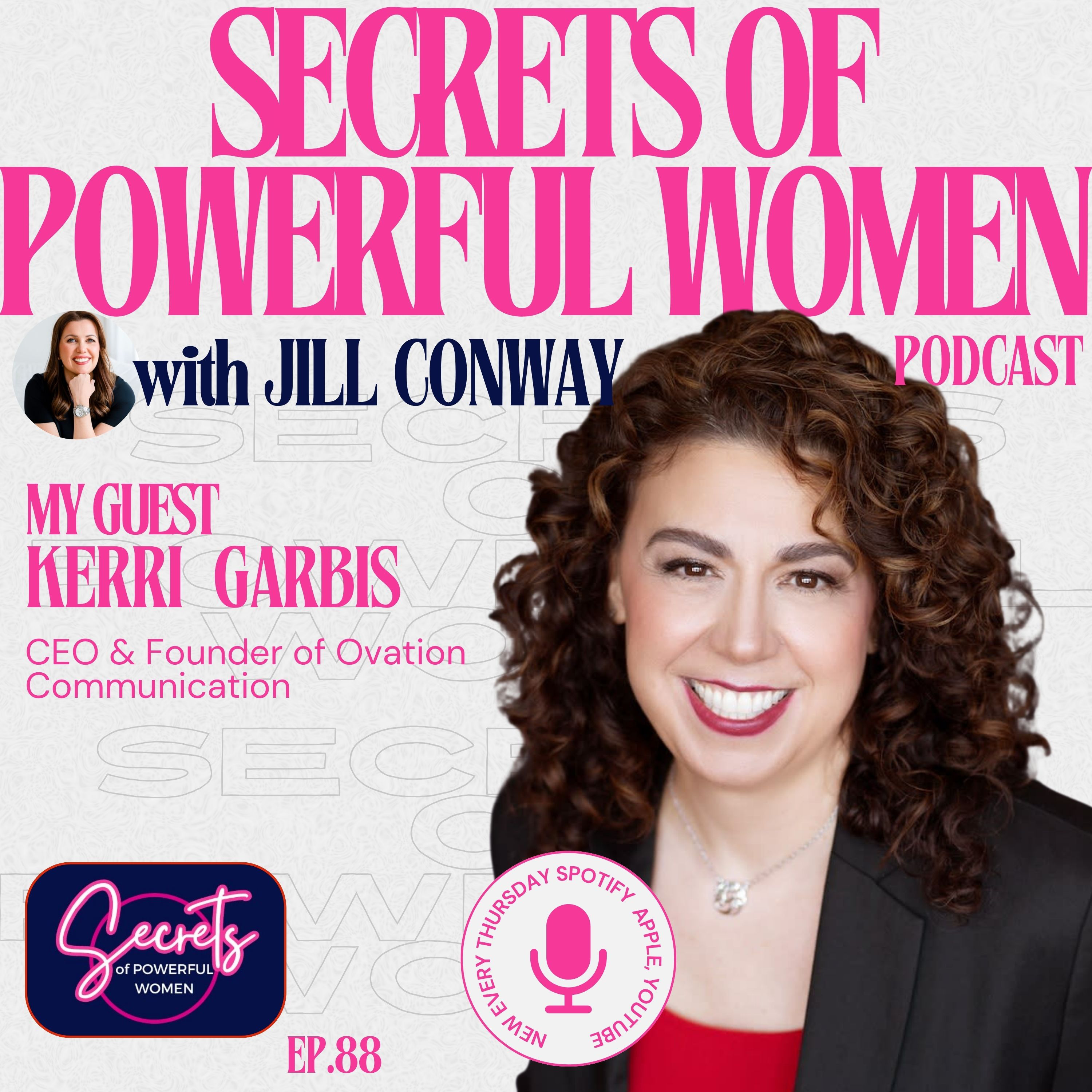 88. Confidence and Executive Presentation for Women in Business with Kerri Garbis  episode artwork