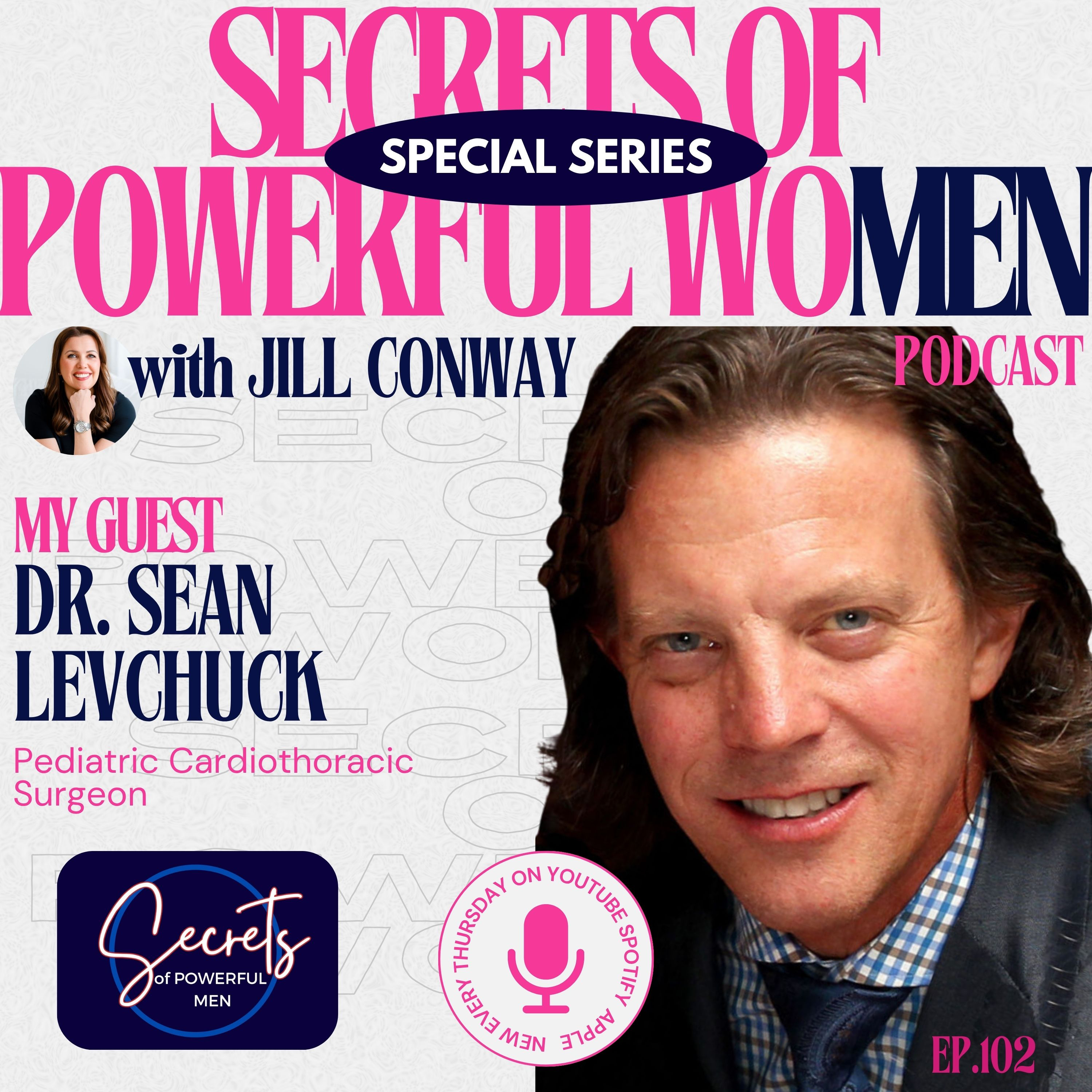 102. Special Series: Secrets of Powerful Men with Dr. Sean Levchuck, World Renowned Cardio Thoracic Surgeon episode artwork