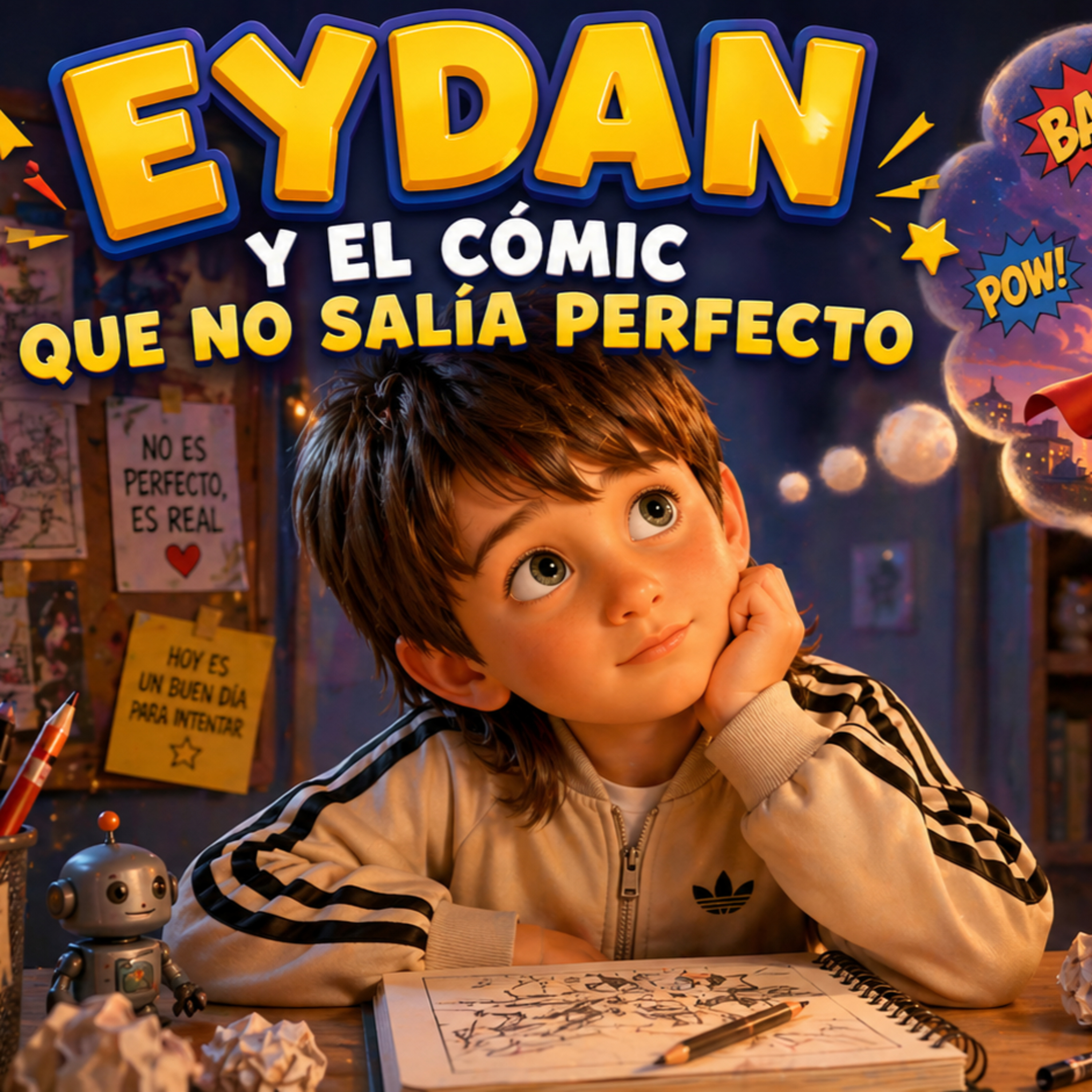 218. Eydan y el cómic que no salía perfecto episode artwork