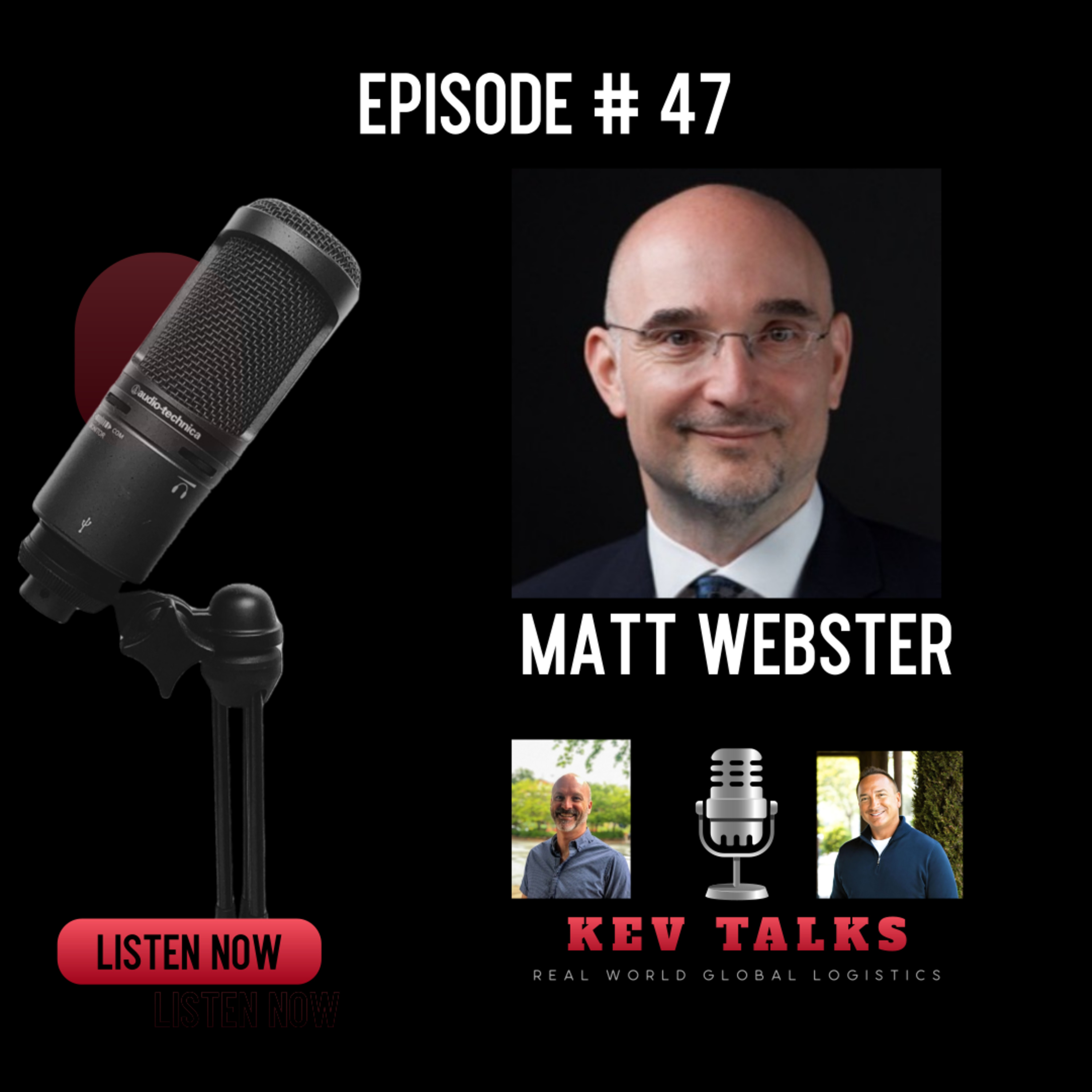 Freight at Risk: Why Cybersecurity Is a Supply Chain Priority: Matthew Webster, Cyvergence episode artwork