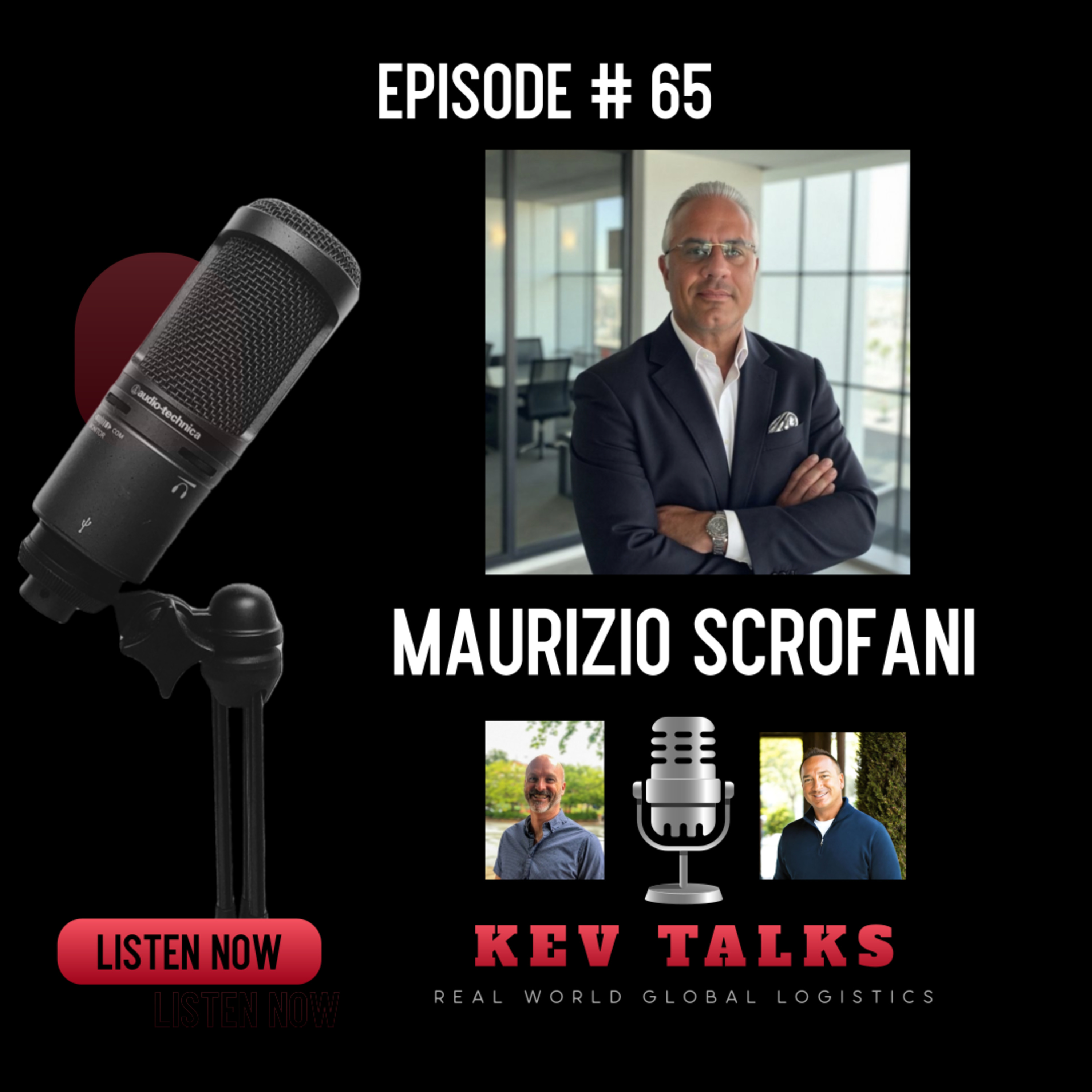 Why Visibility, Data, and Leadership Still Decide Supply Chain Success- Featuring Maurizio Scrofani episode artwork