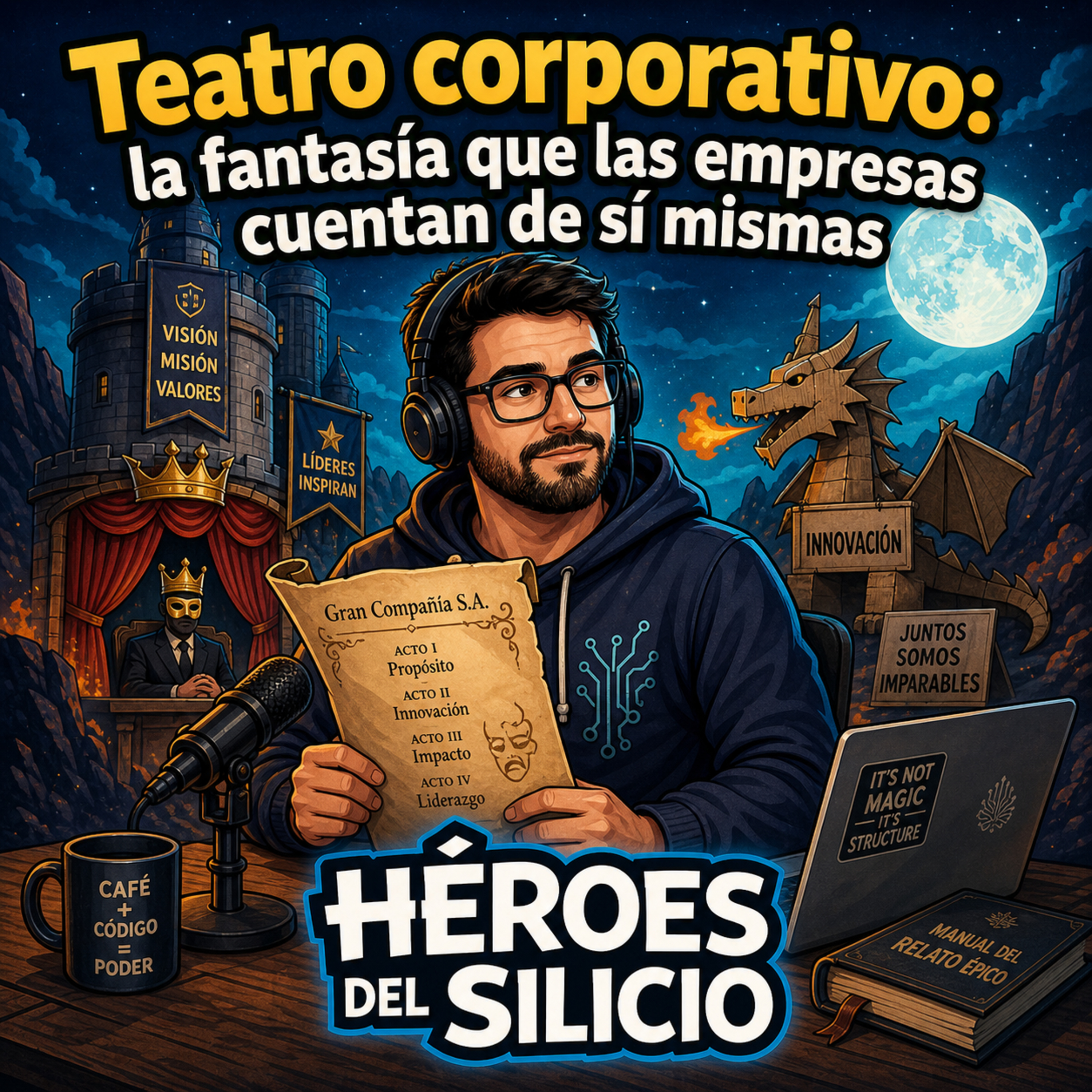 5x08 Teatro corporativo: la fantasía que las empresas cuentan de sí mismas episode artwork