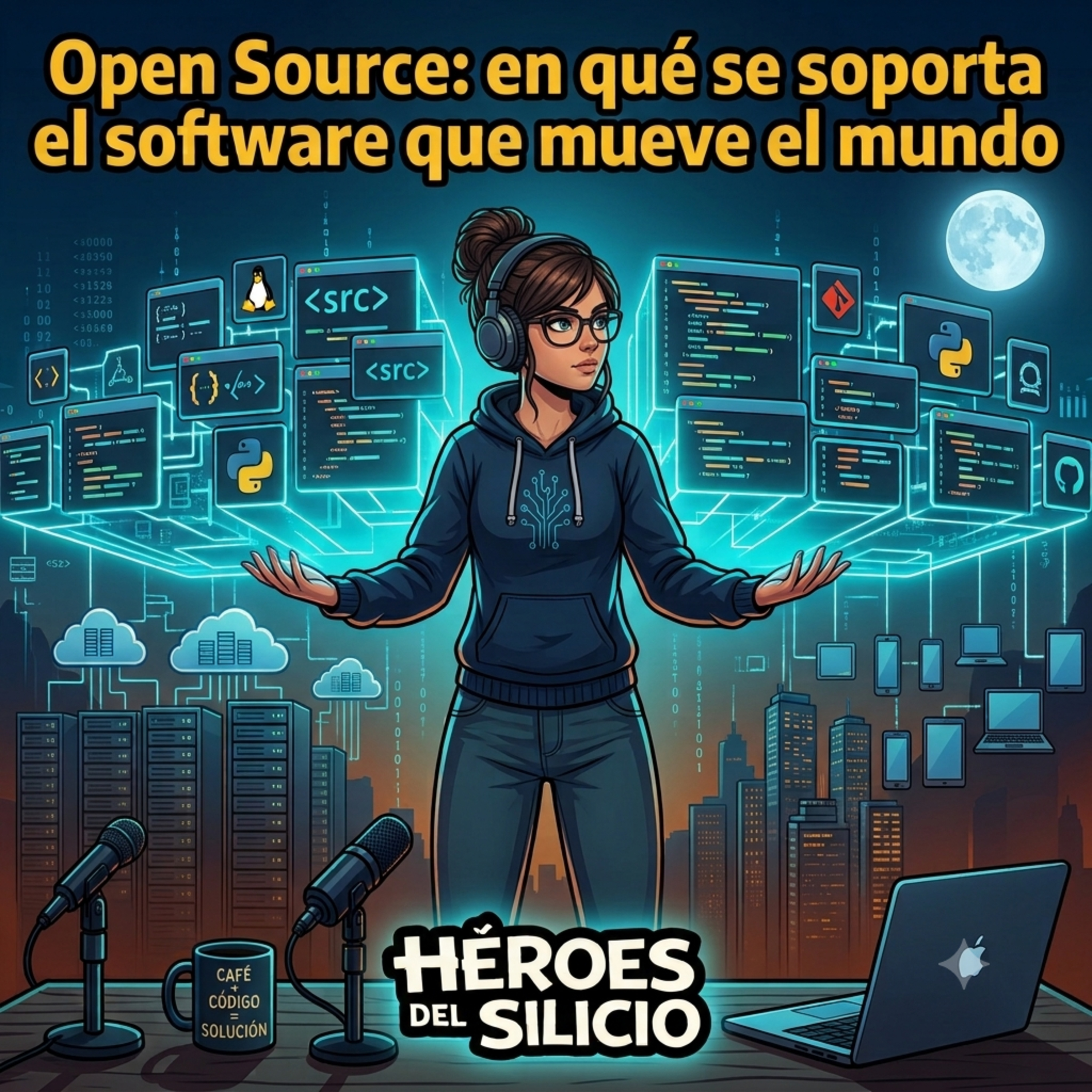 6x01 Open Source: en qué se soporta el software que mueve el mundo episode artwork