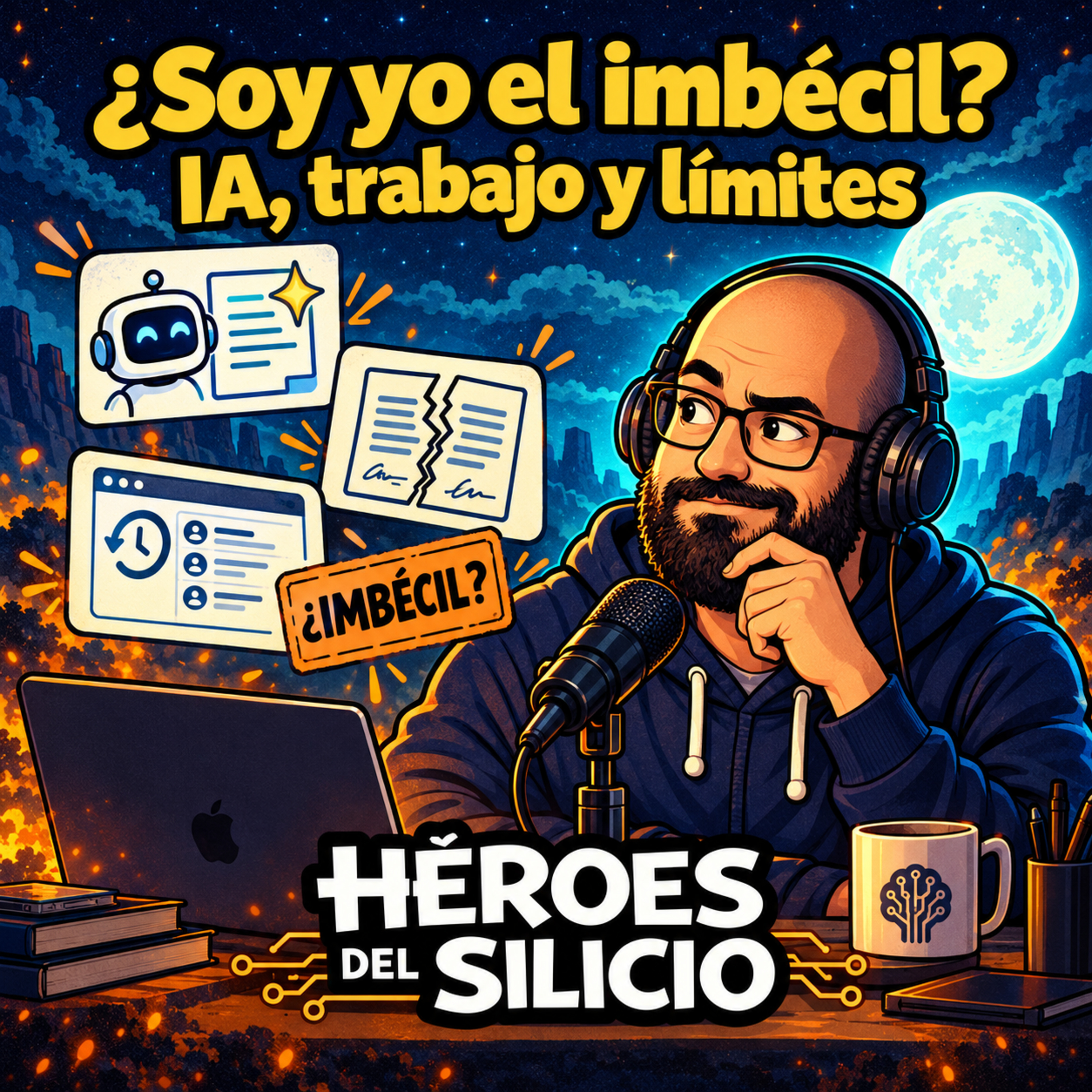 Portada de Héroes del Silicio