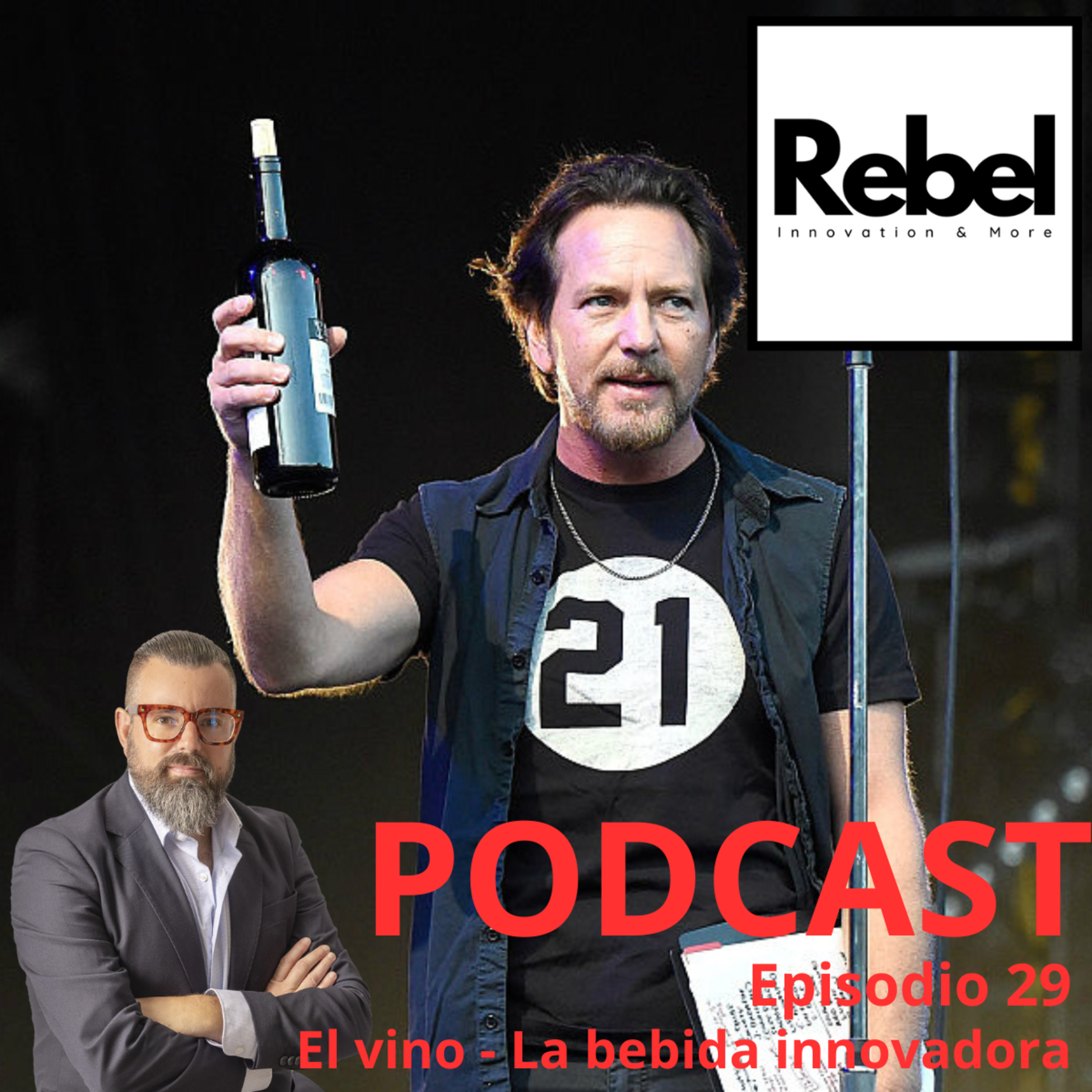 #29 EPISODIO - EL VINO, LA BEBIDA MAS INNOVADORA DEL MUNDO episode artwork