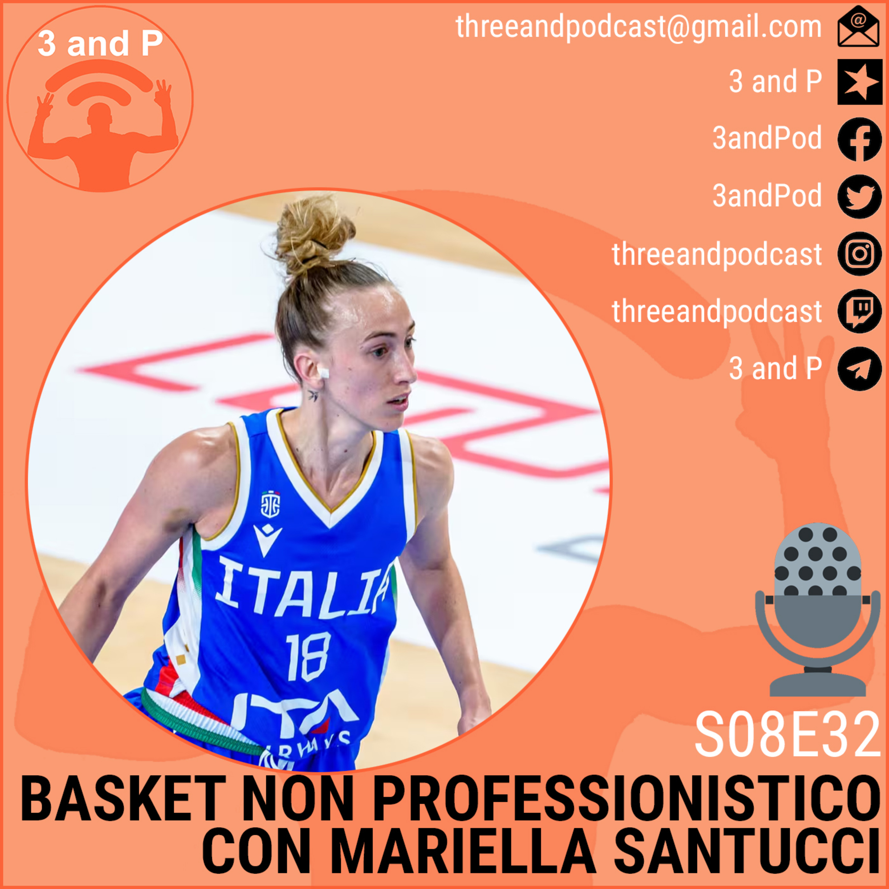 S08E32 | Basket non professionistico - Con Mariella Santucci
