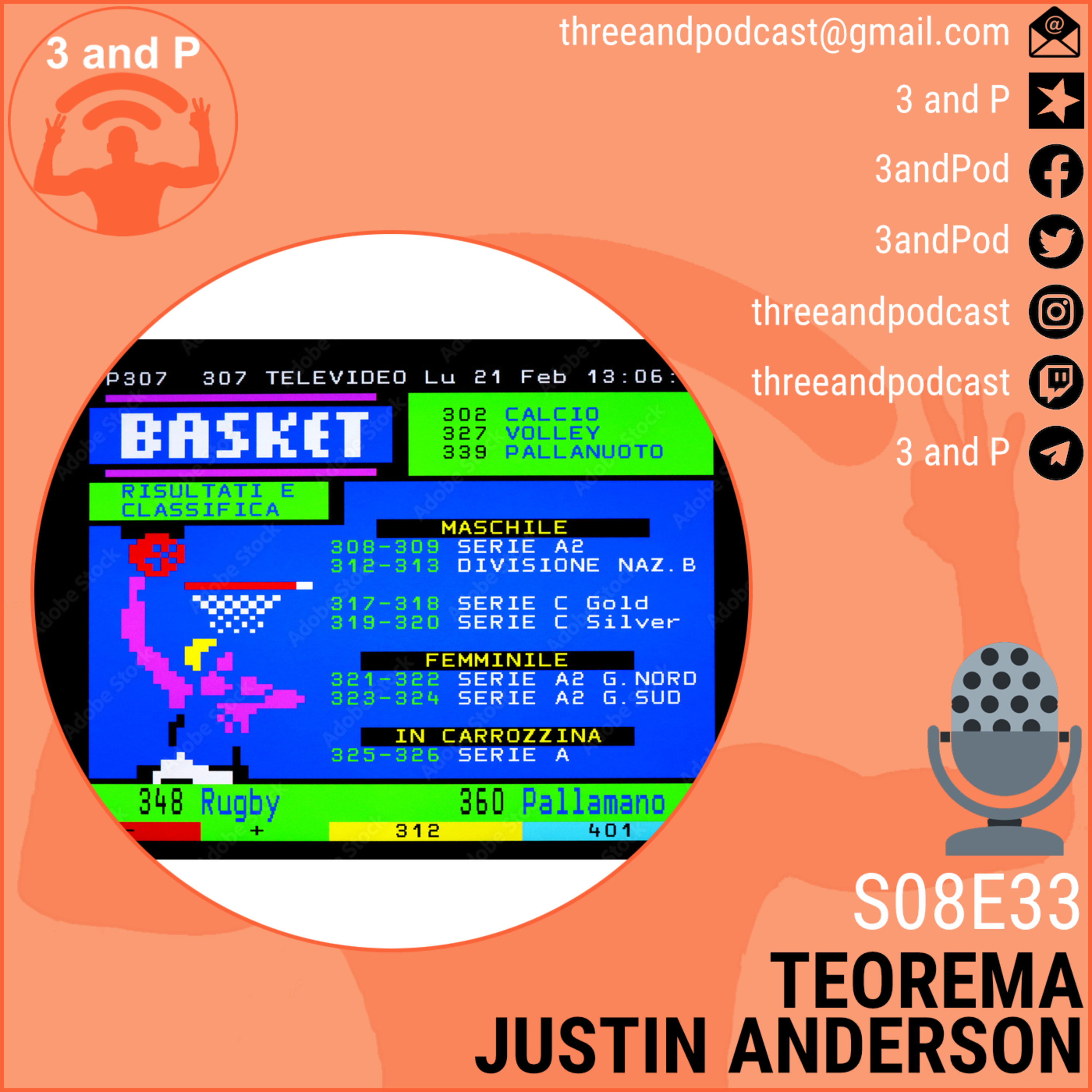 S08E33 | Teorema Justin Anderson