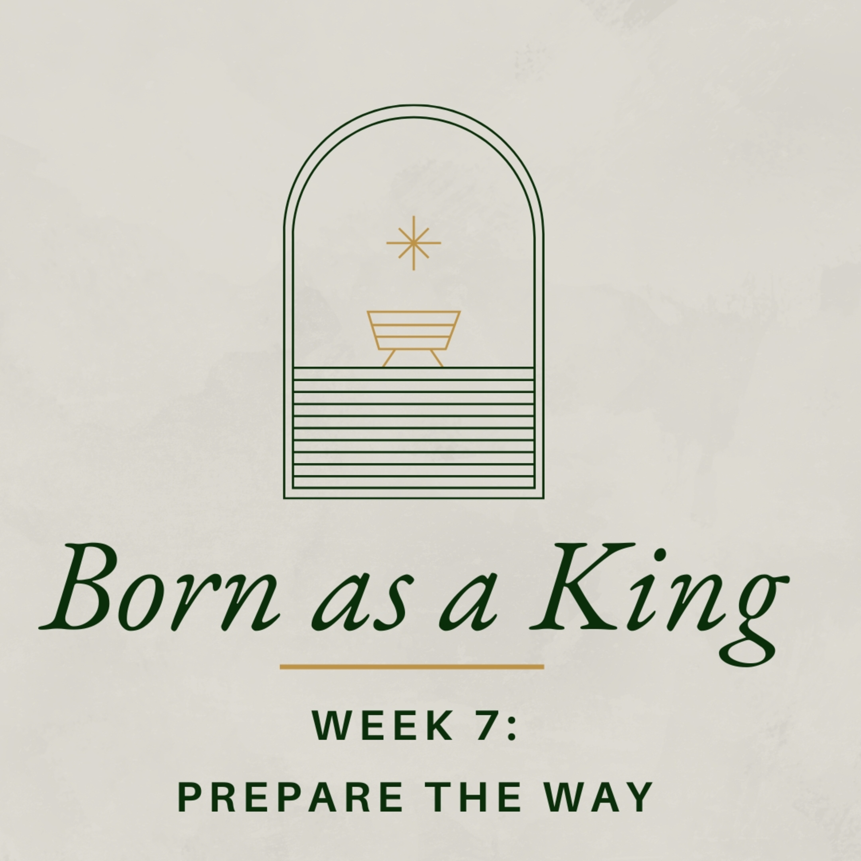 Born As A King (The Gospel of Luke - Part 1) - Week 7 - Prepare the Way episode artwork