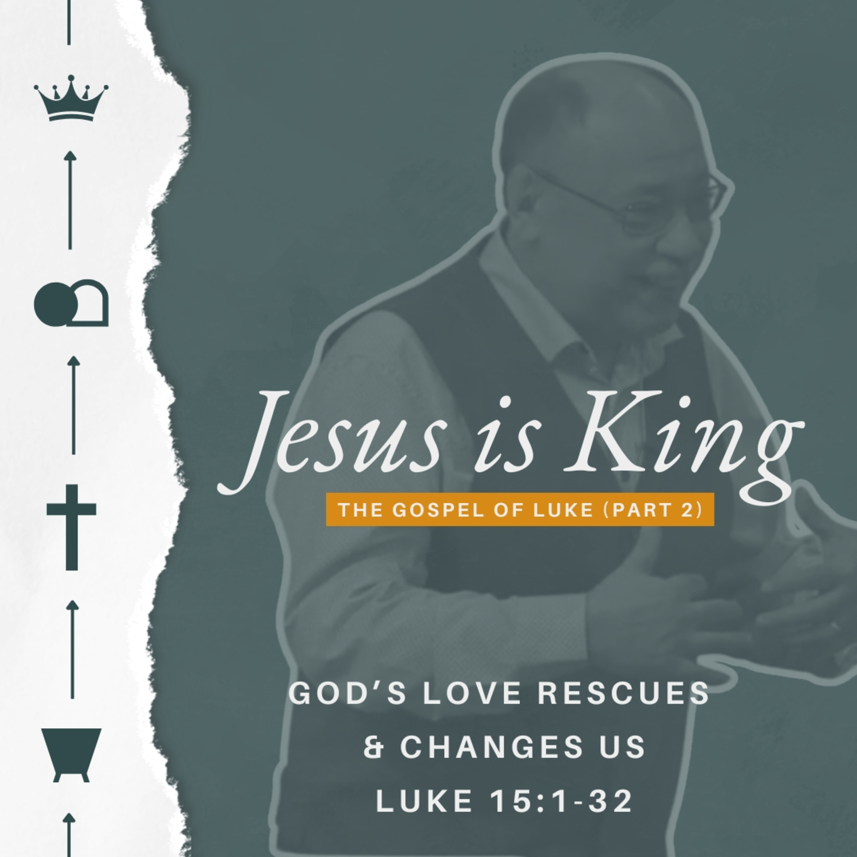 Jesus Is King (The Gospel of Luke - Part 2) - Week 23 - God's Love Rescues & Changes Us episode artwork