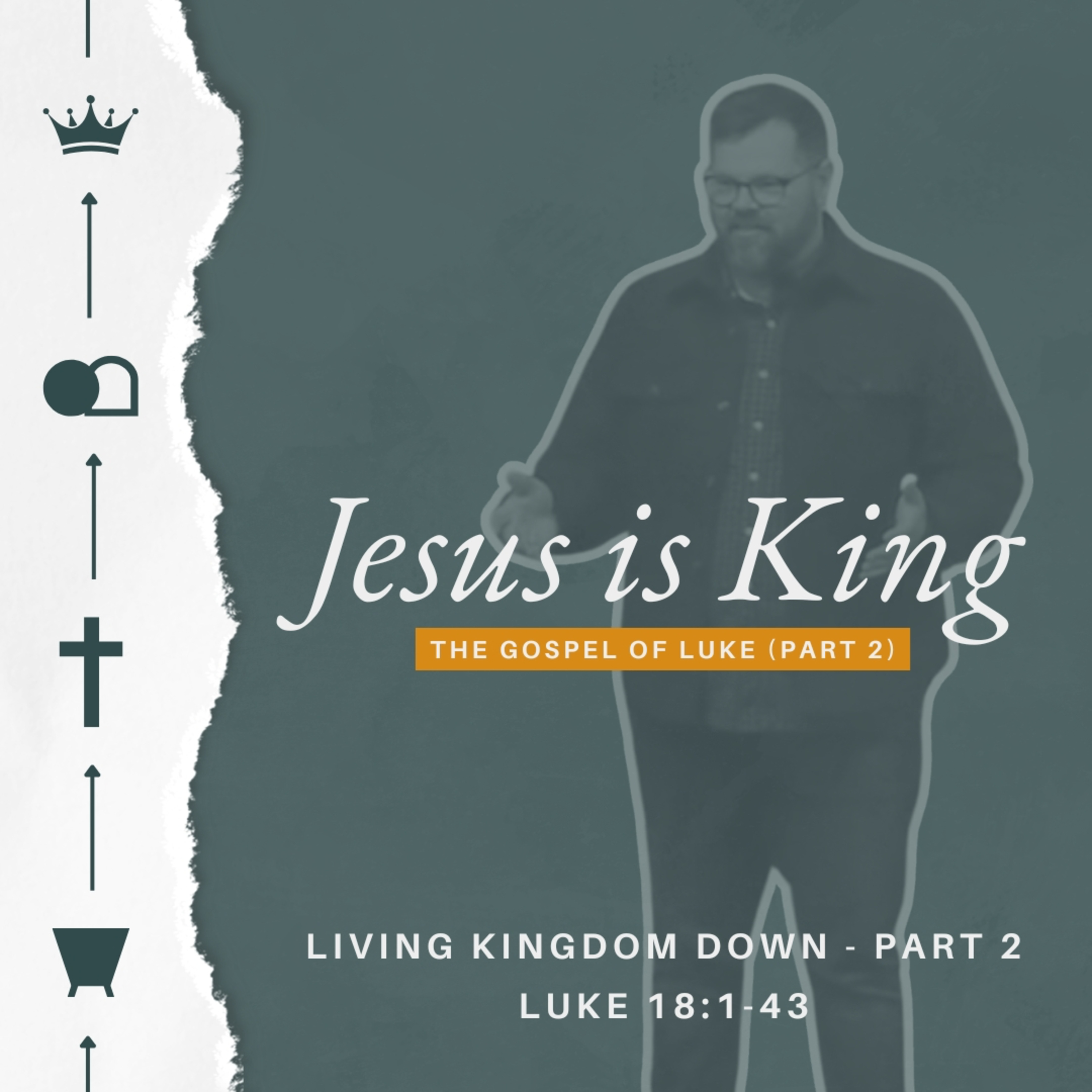 Jesus Is King (The Gospel of Luke - Part 2) - Week 26 - Living Kingdom Down (Part 2) episode artwork
