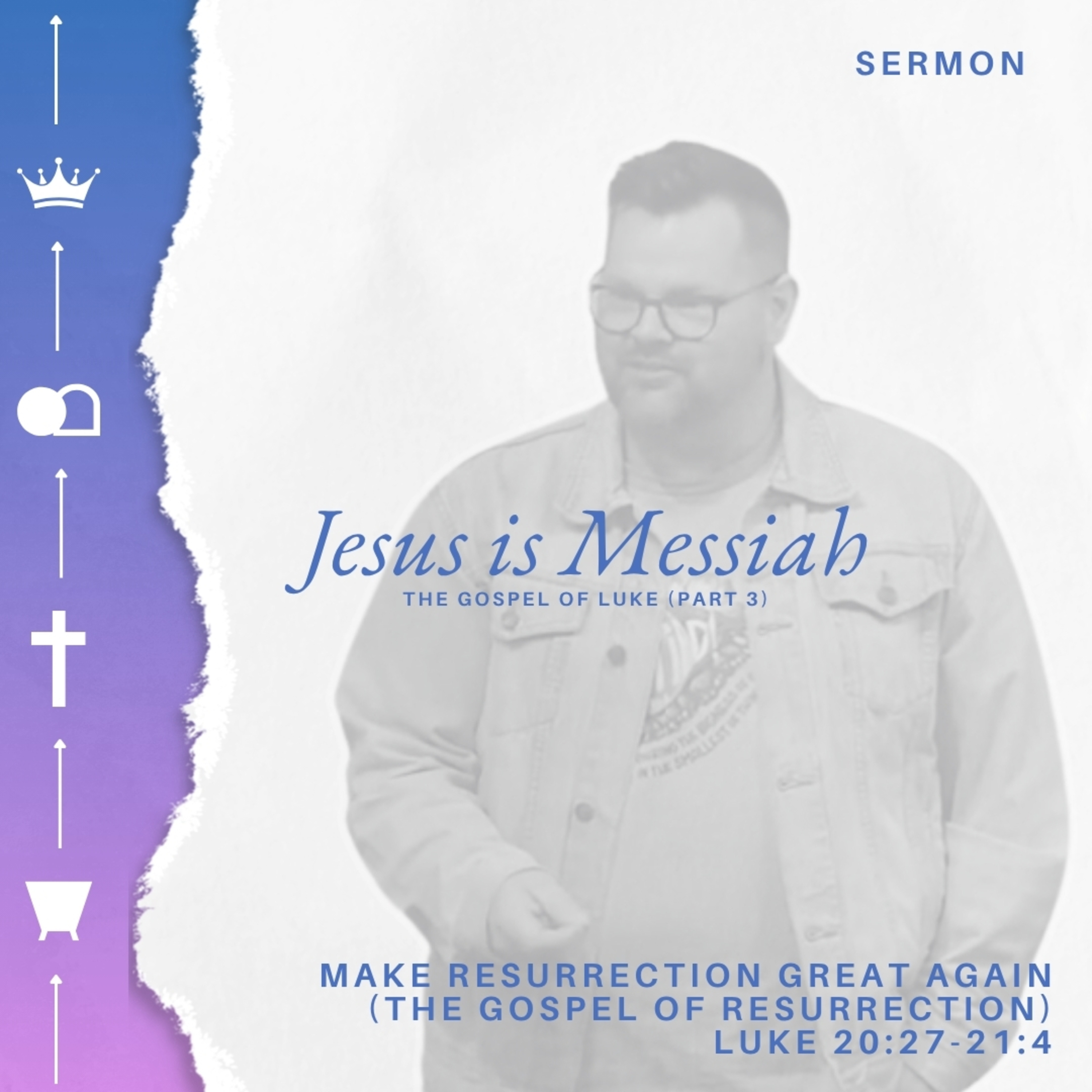 Jesus Is Messiah (The Gospel of Luke - Part 3) - Week 30 - Make Resurrection Great Again episode artwork
