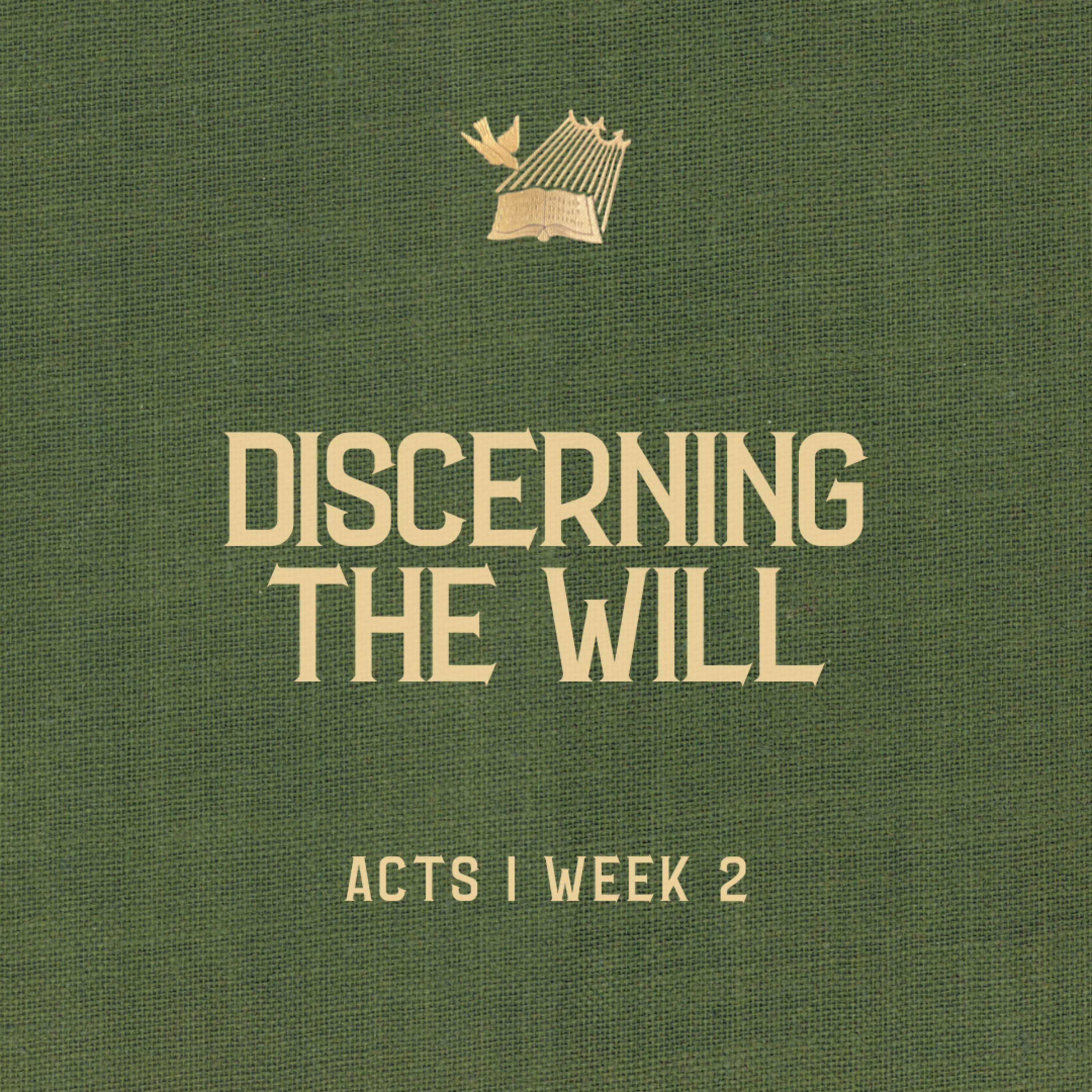 Acts : Week 2 : Discerning the Will episode artwork