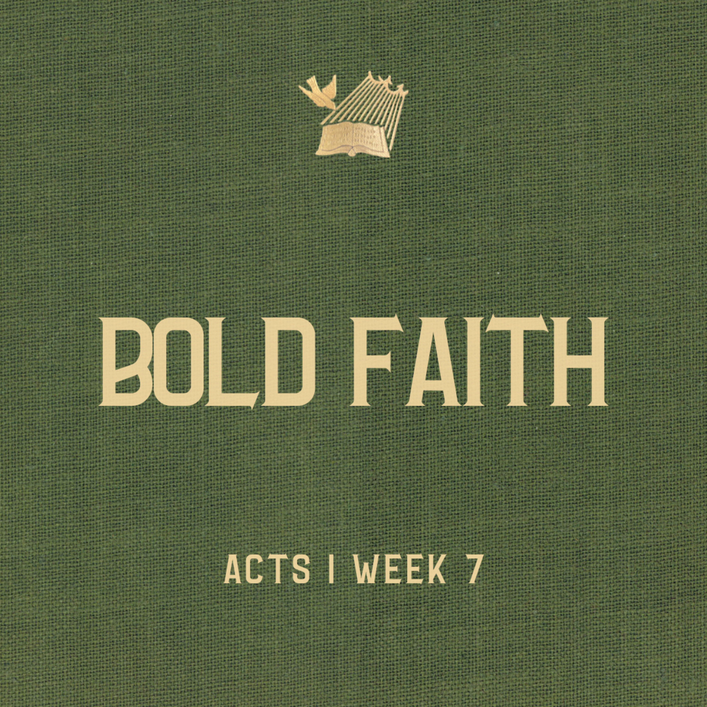 Acts : Week 7 : Bold Faith episode artwork