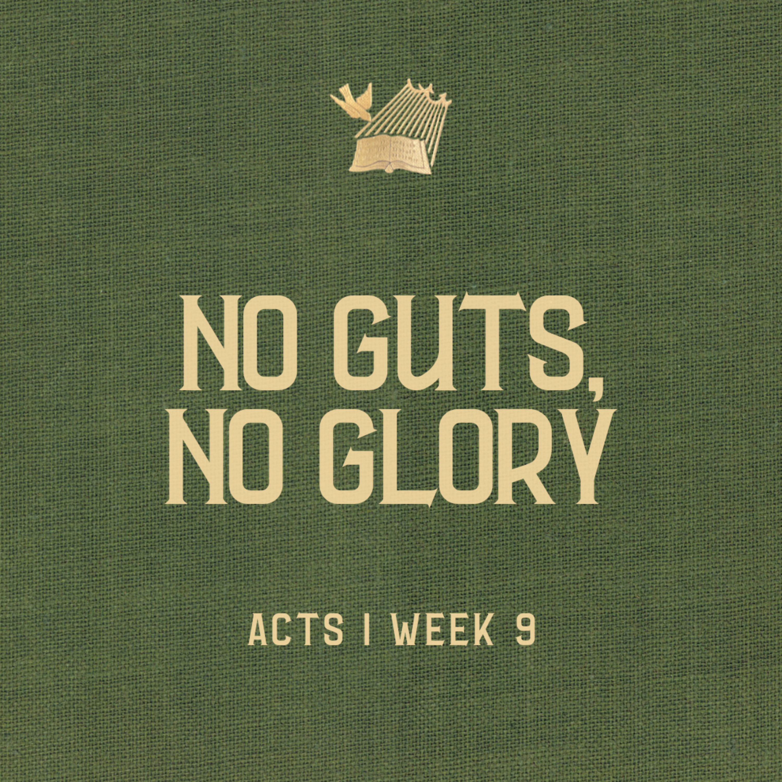 Acts : Week 9 : No Guts, No Glory episode artwork