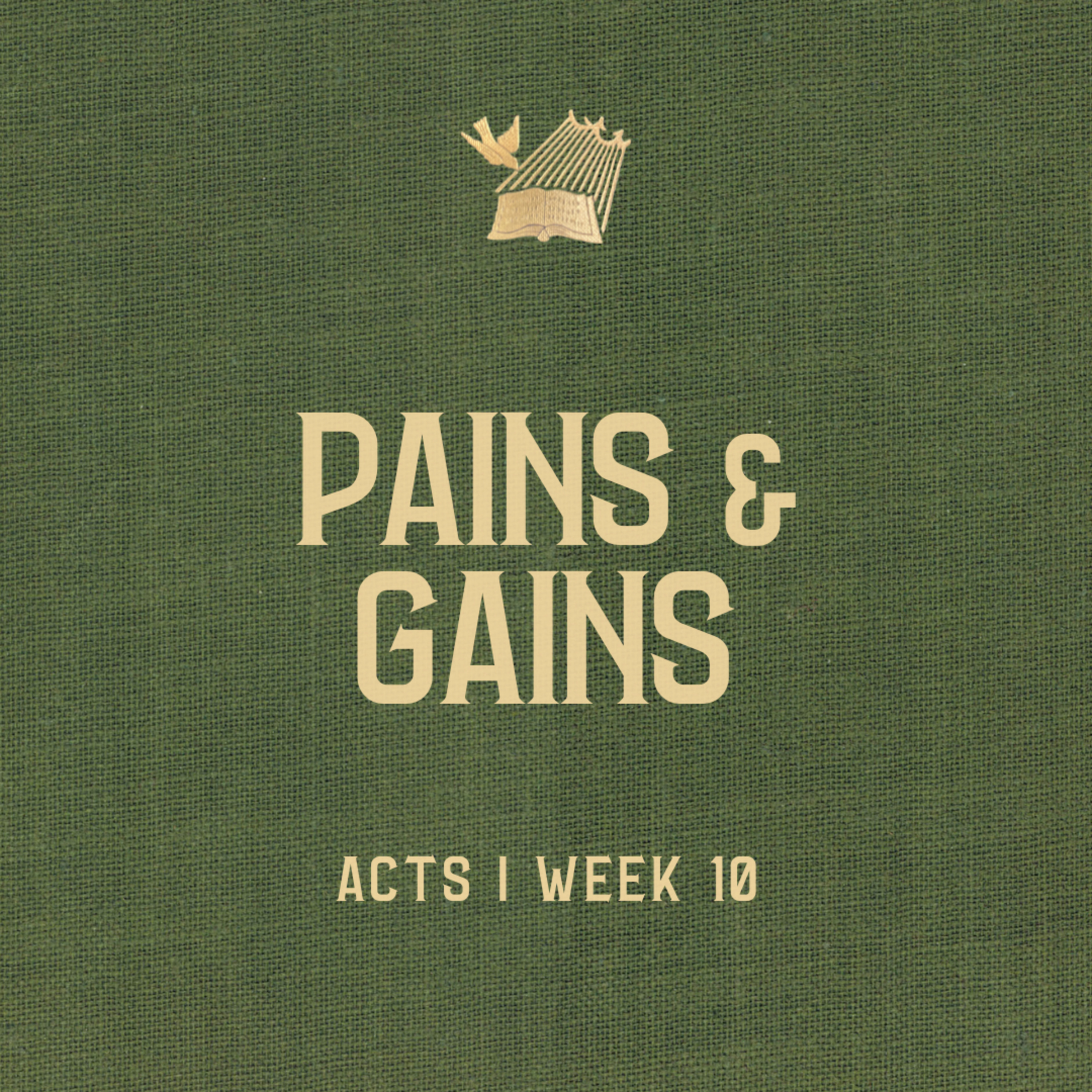 Acts : Week 10 : Gains & Pains episode artwork