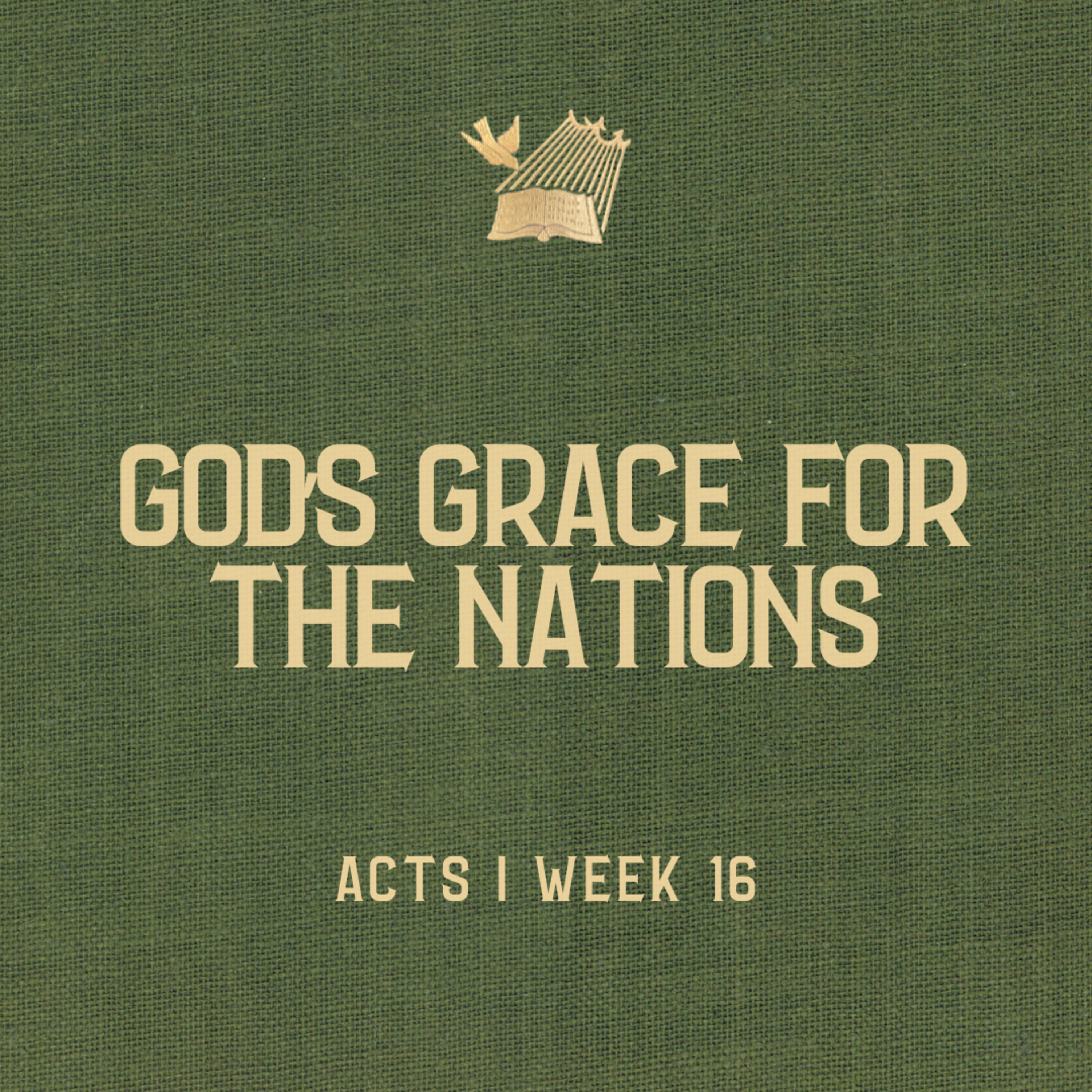 Acts : Week 16 : God's Grace for the Nations episode artwork