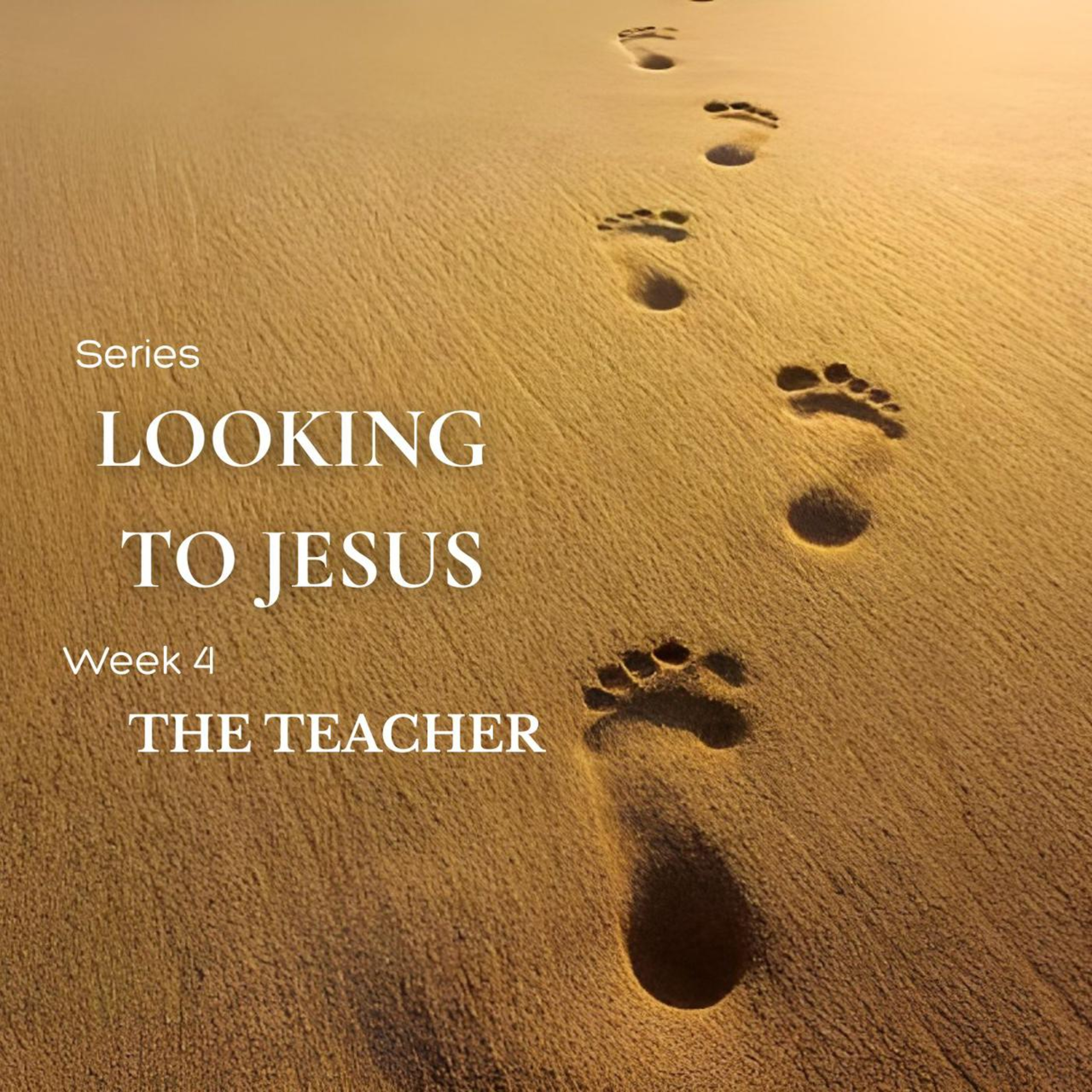 Looking To Jesus - Week 4 : The Teacher