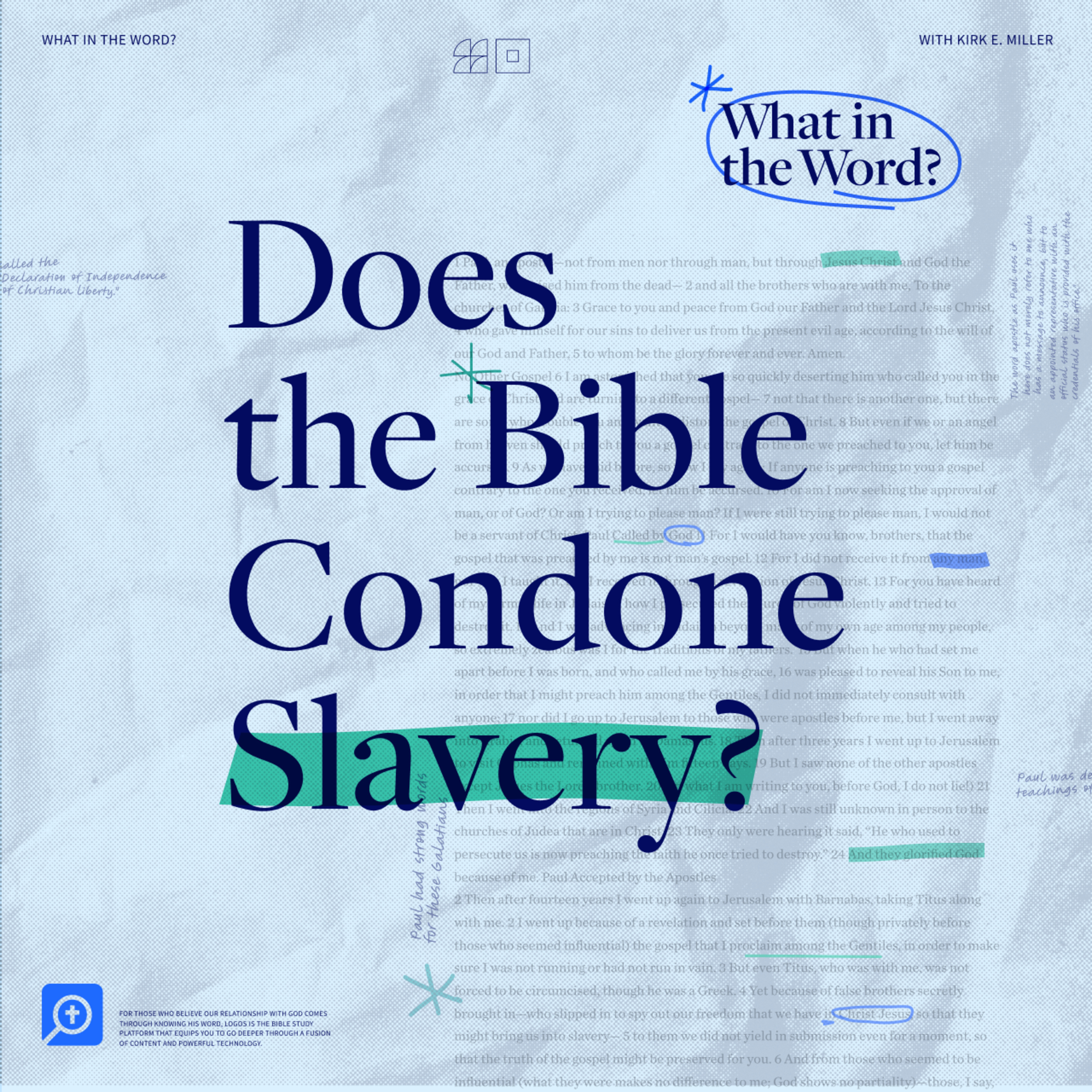 Does the Bible Condone Slavery? | Rebecca McLaughlin