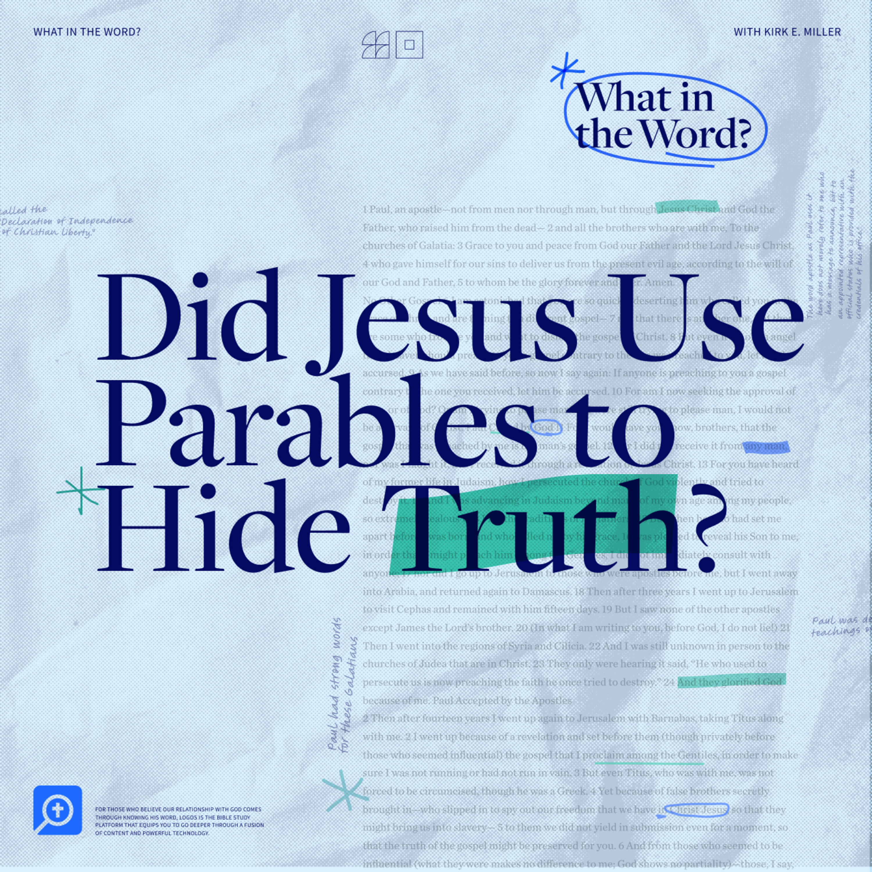 Did Jesus Use Parables to Hide Truth? | Philip Anthony Mitchell on Matthew 13:10–17