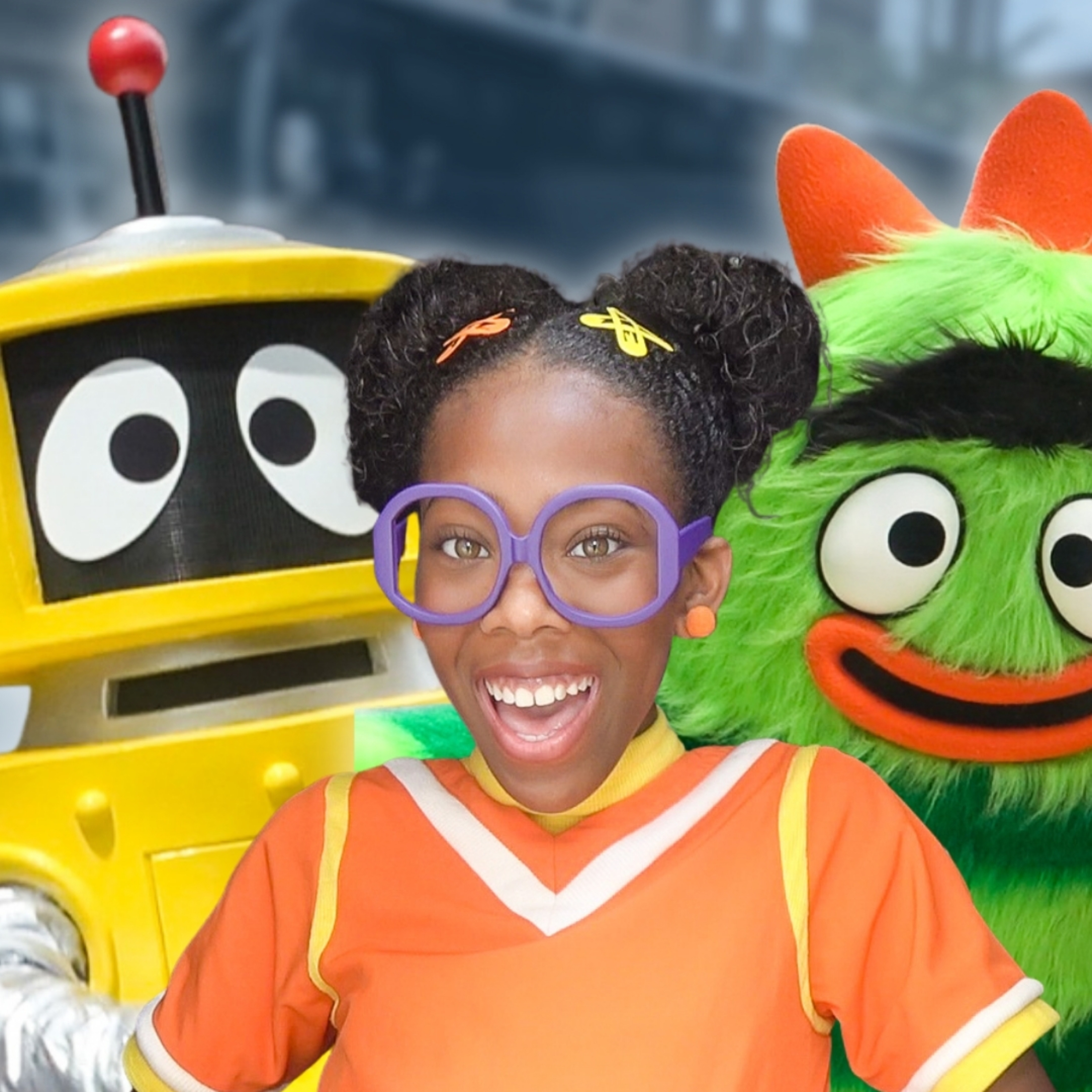 Yo Gabba Gabba! - BUS INVADERS Ep. 2132