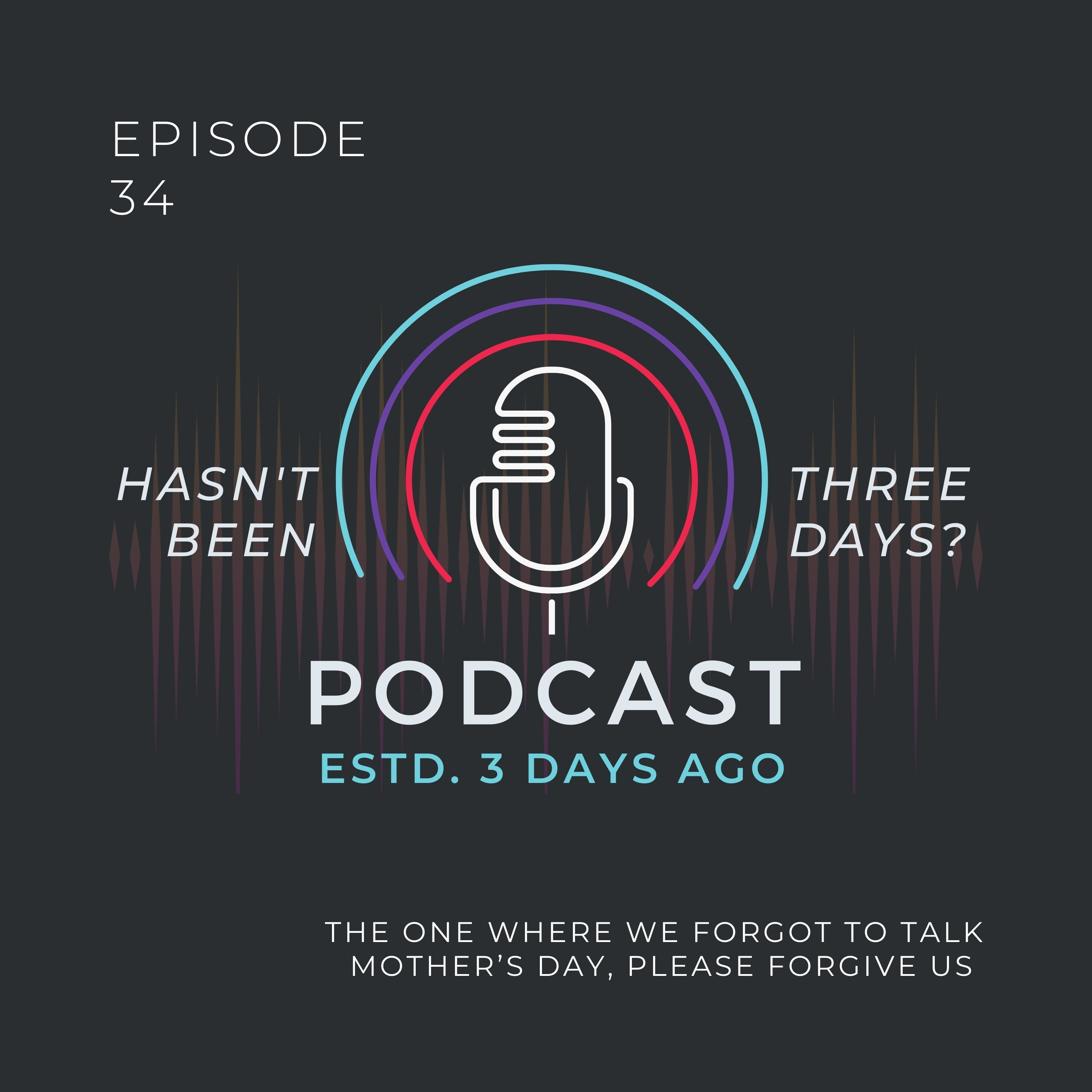 The One Where We Forgot To Talk Mother's Day, Please Forgive Us