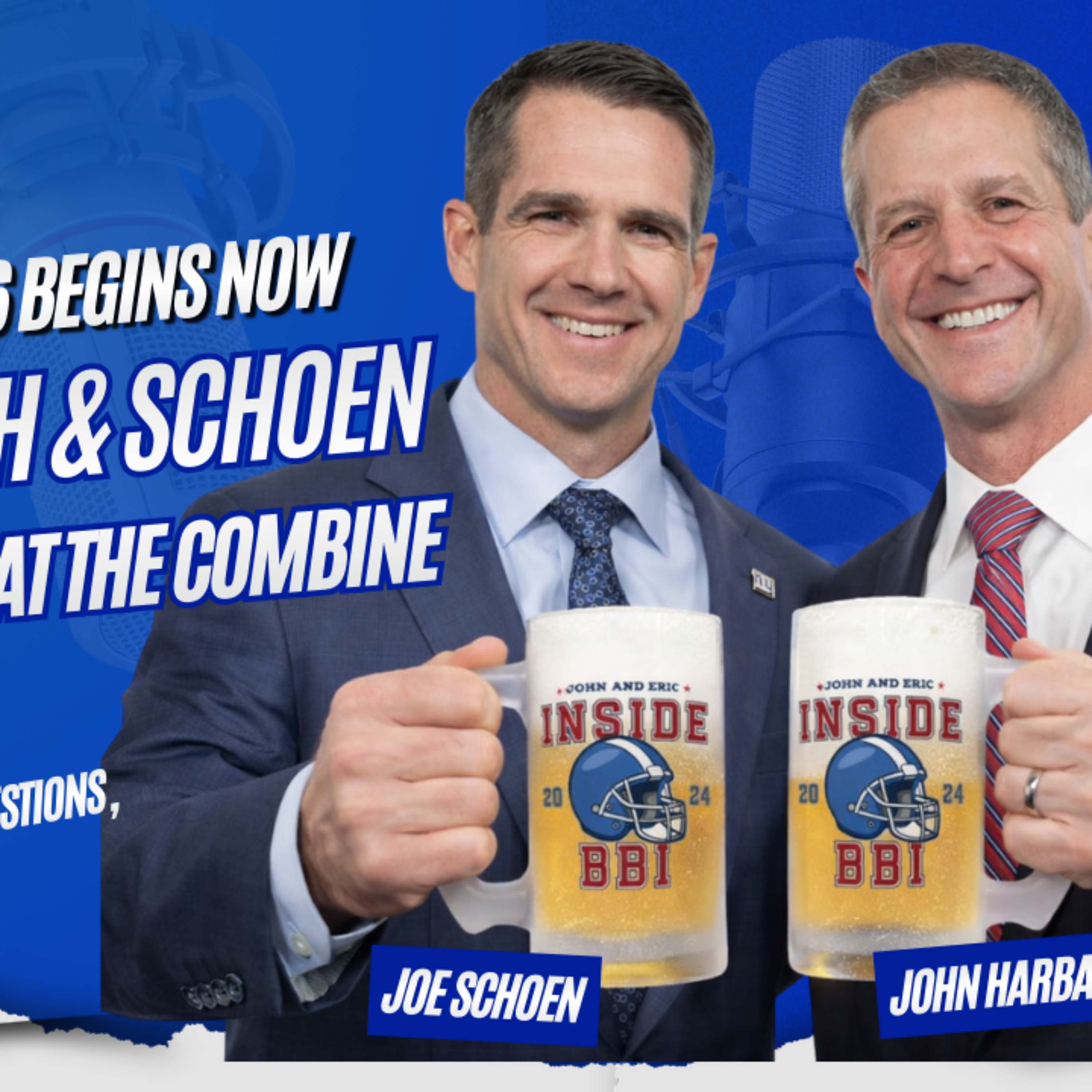 NY Giants NFL Combine Press Conference | John Harbaugh & Joe Schoen on Free Agency & Draft episode artwork