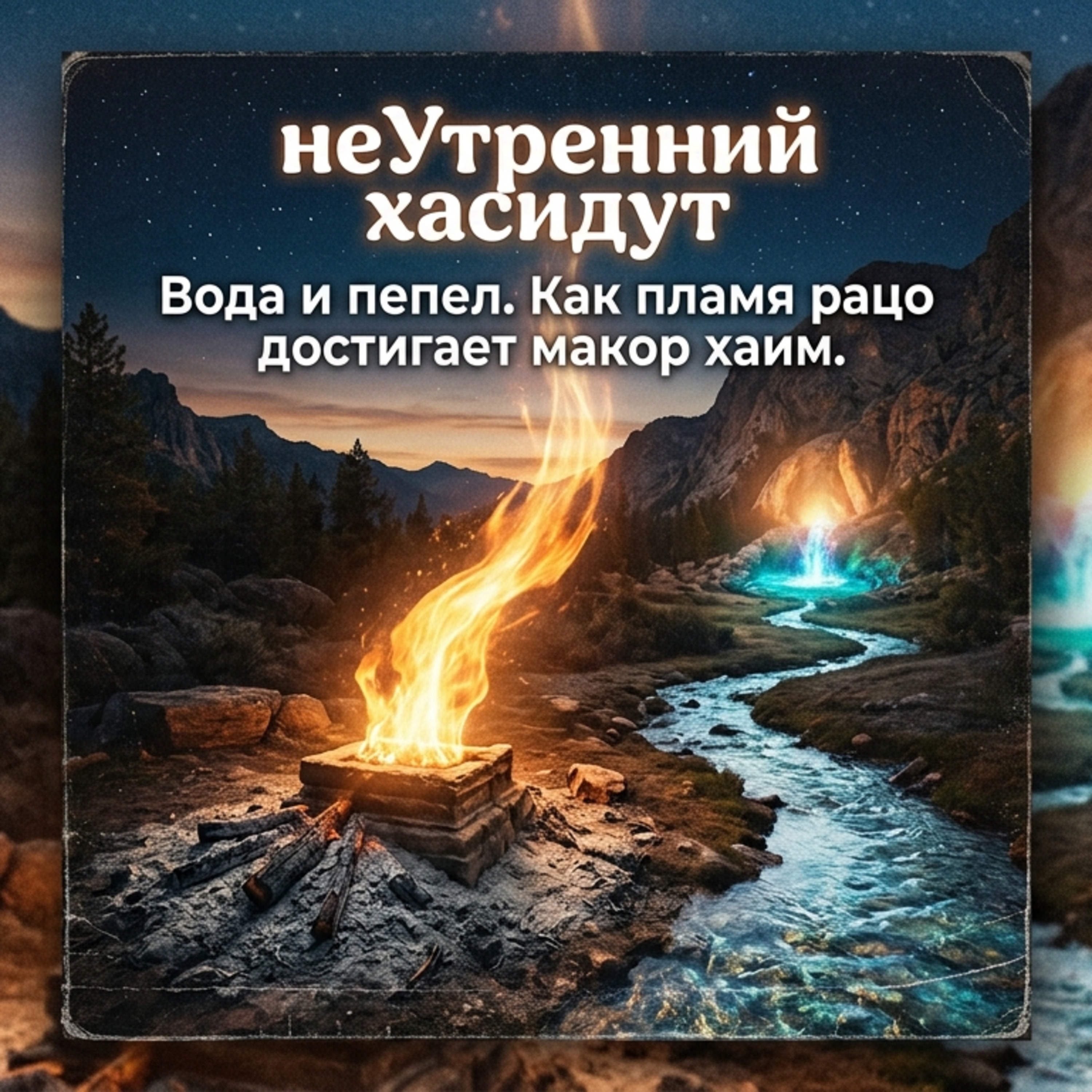 Вода и пепел. Как пламя рацо достигает макор хаим. episode artwork