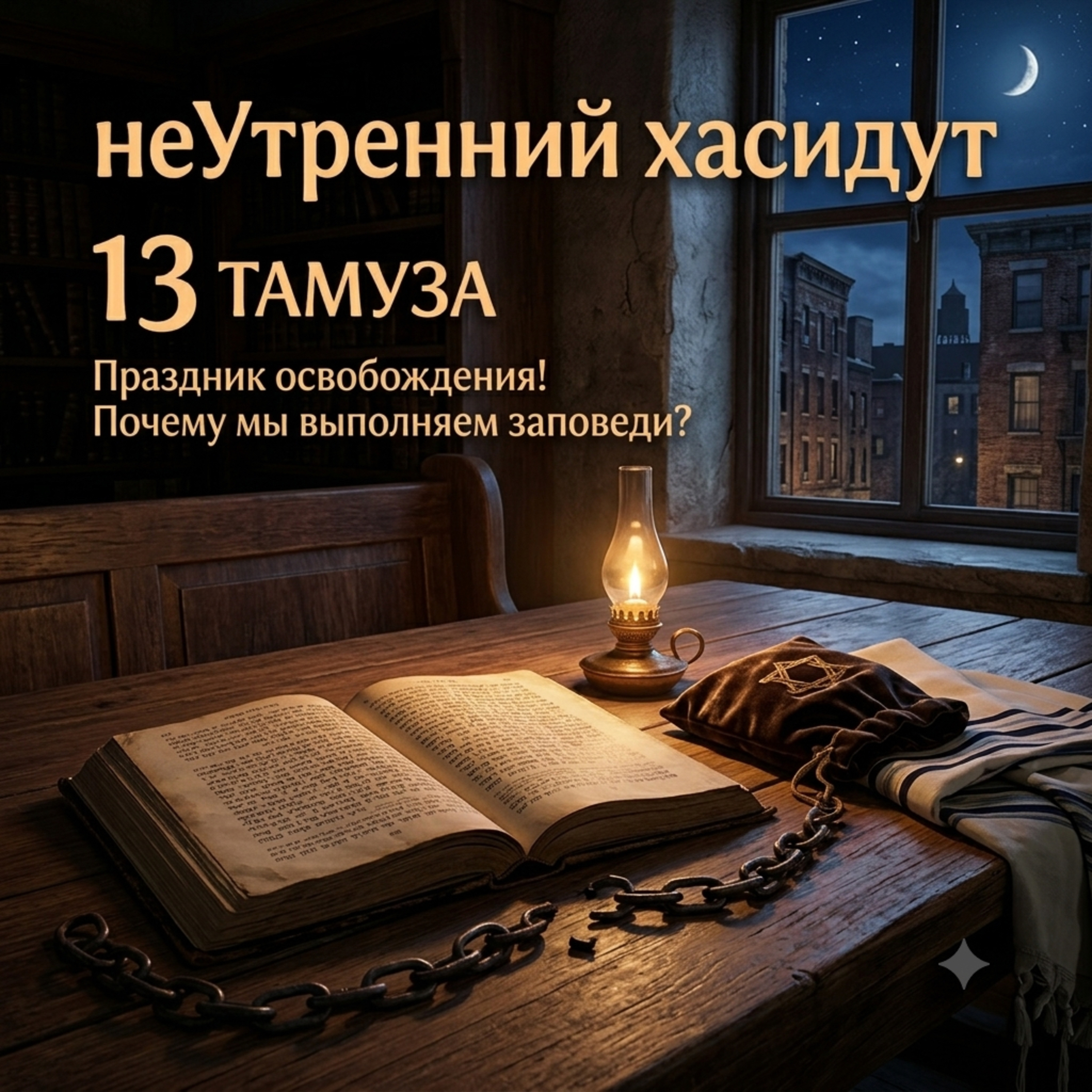 13 тамуза. Праздник освобождения! Почему мы выполняем заповеди? episode artwork