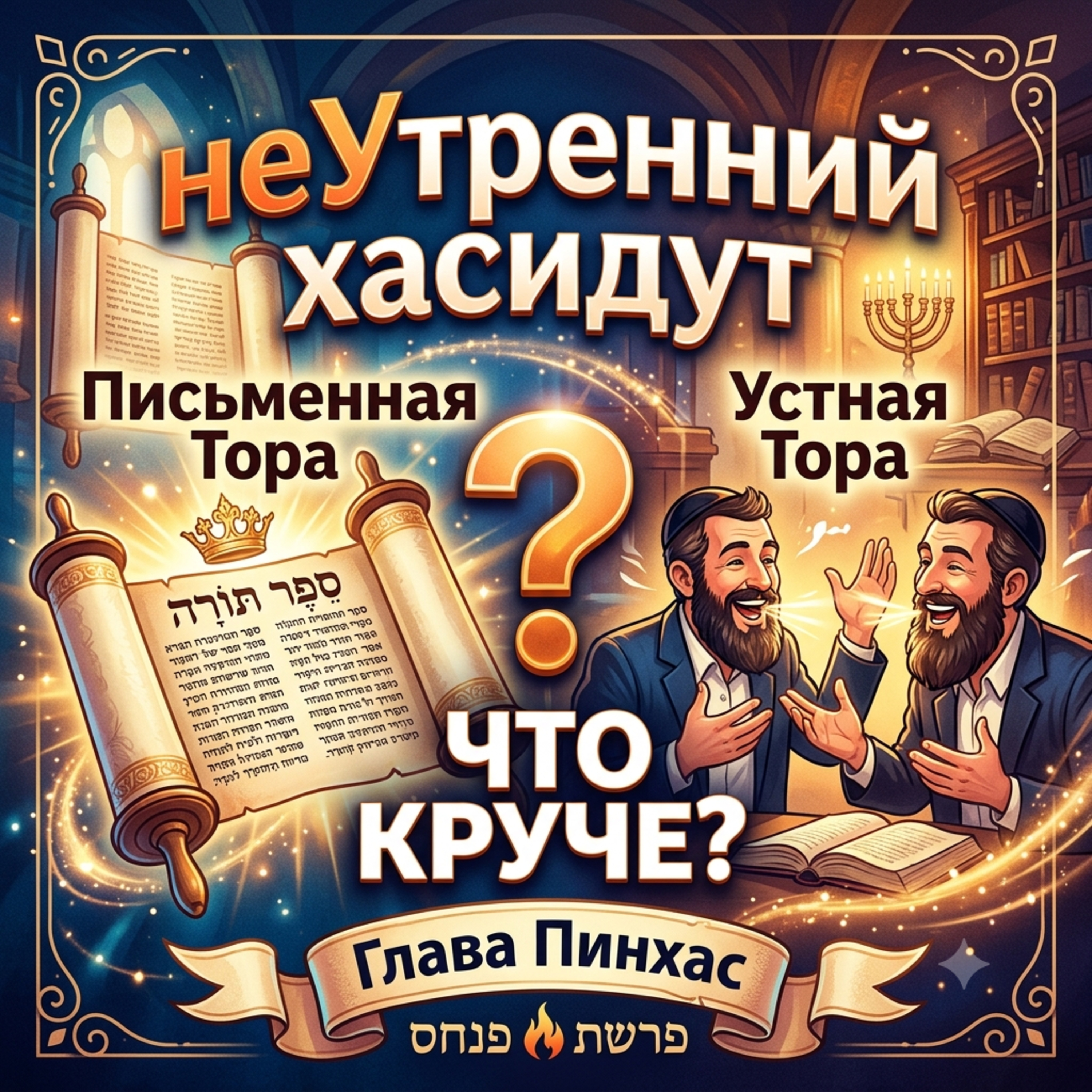 Устная и Письменная Тора. Что круче? Глава Пинхас episode artwork