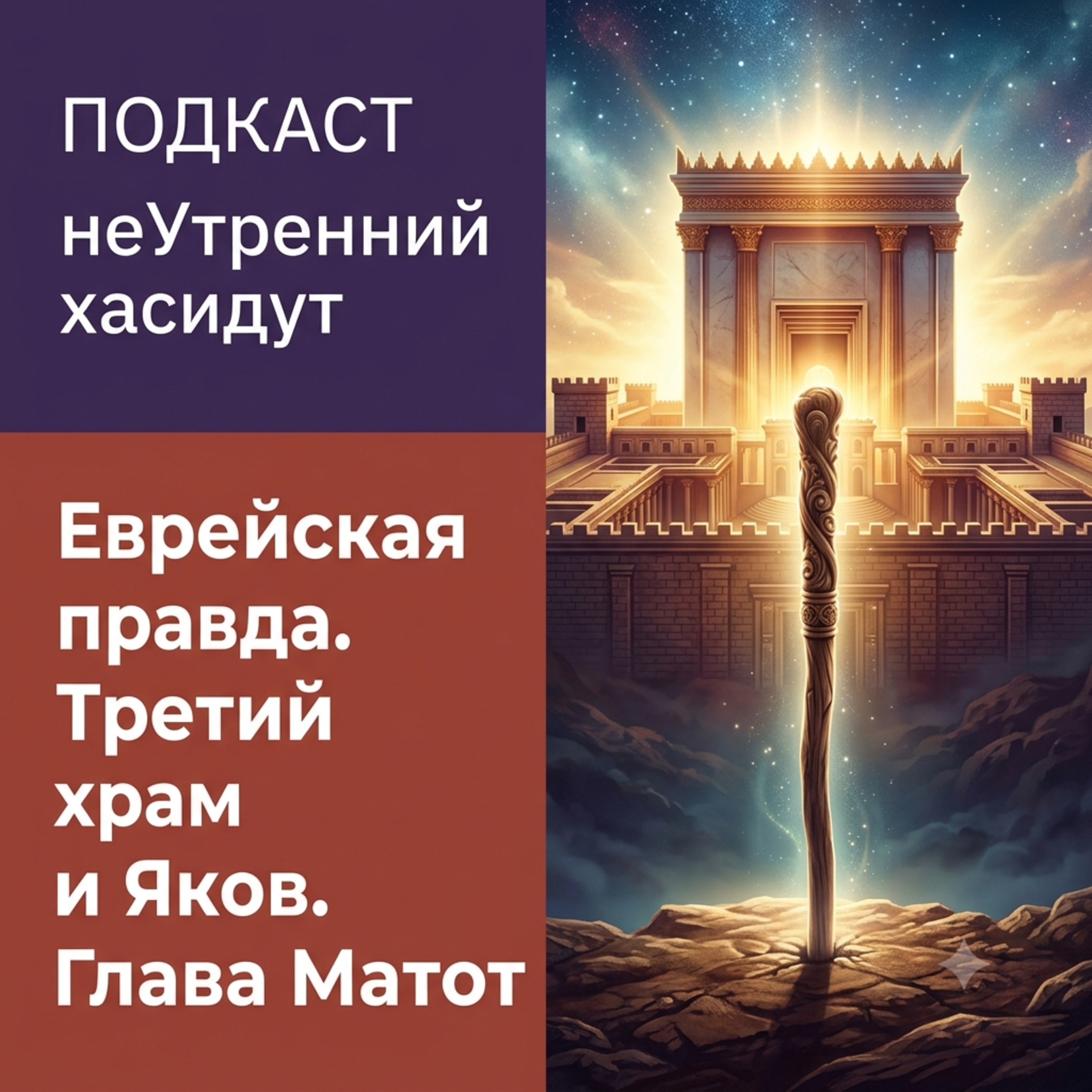Еврейская правда. Третий Храм и Яков. Глава Матот episode artwork