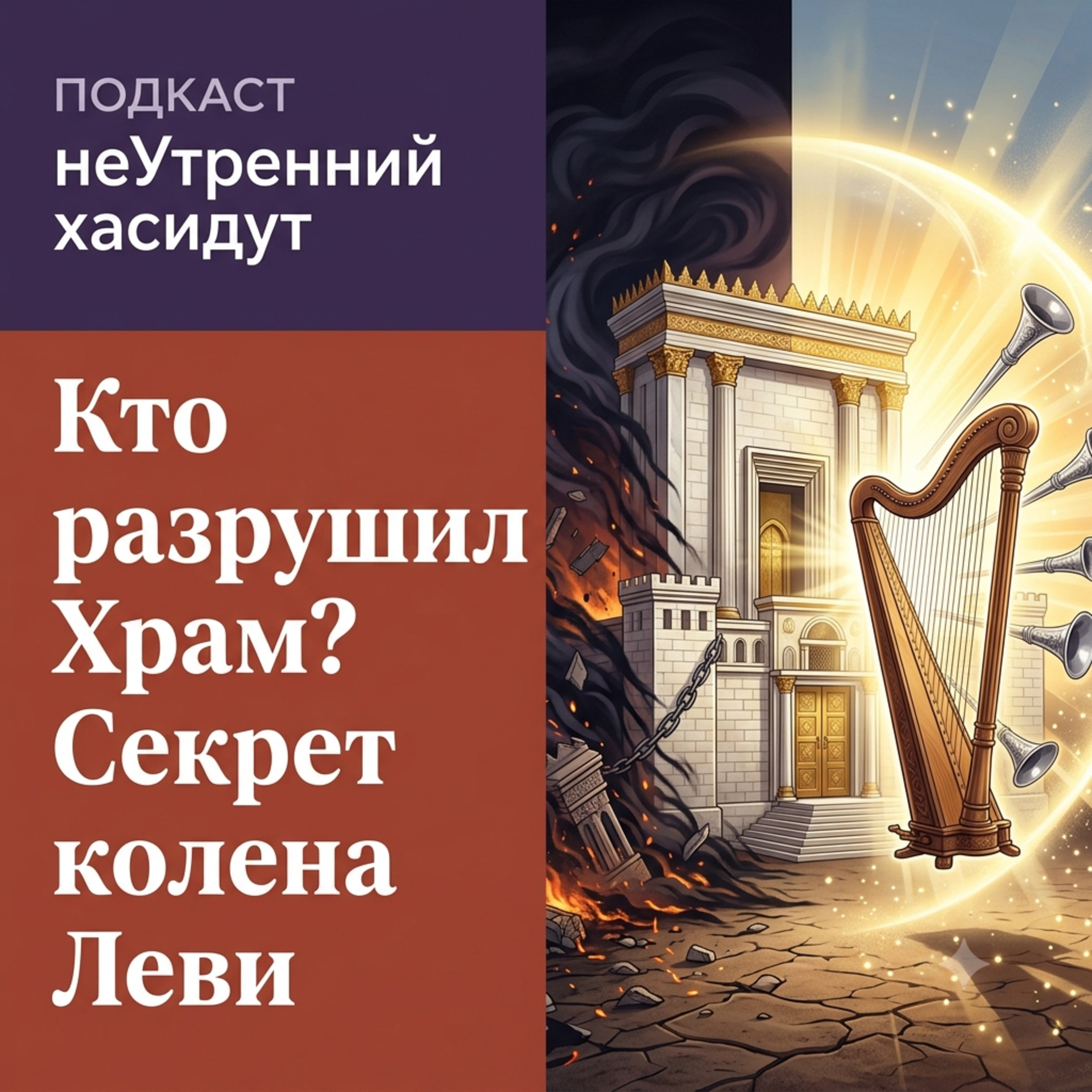 Кто на самом деле разрушил еврейский Храм и почему? episode artwork
