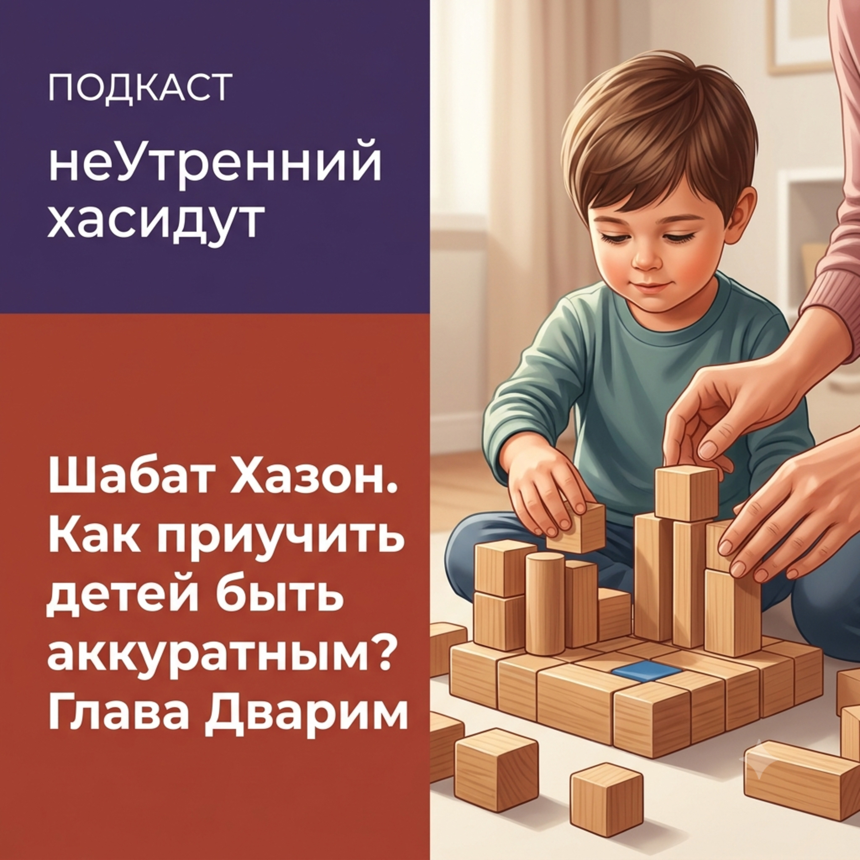 Шабат Хазон. Как приучить детей быть аккуратным? Глава Дварим episode artwork