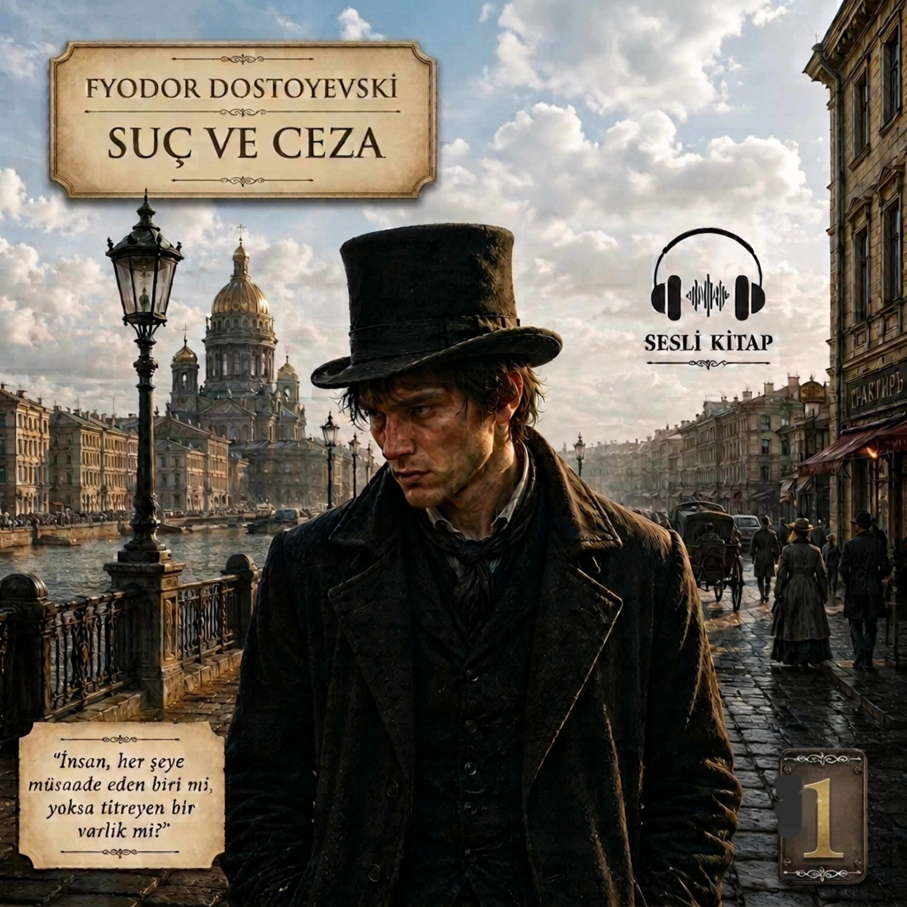 SUÇ VE CEZA - 1 | Sesli Kitap